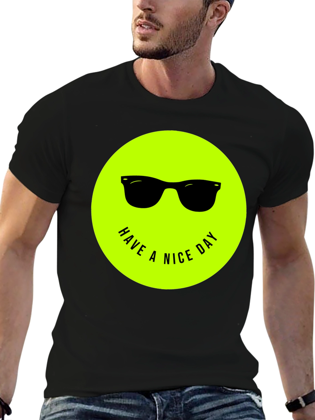 Cool Smiley Face T-Shirt - Have a Nice Day!