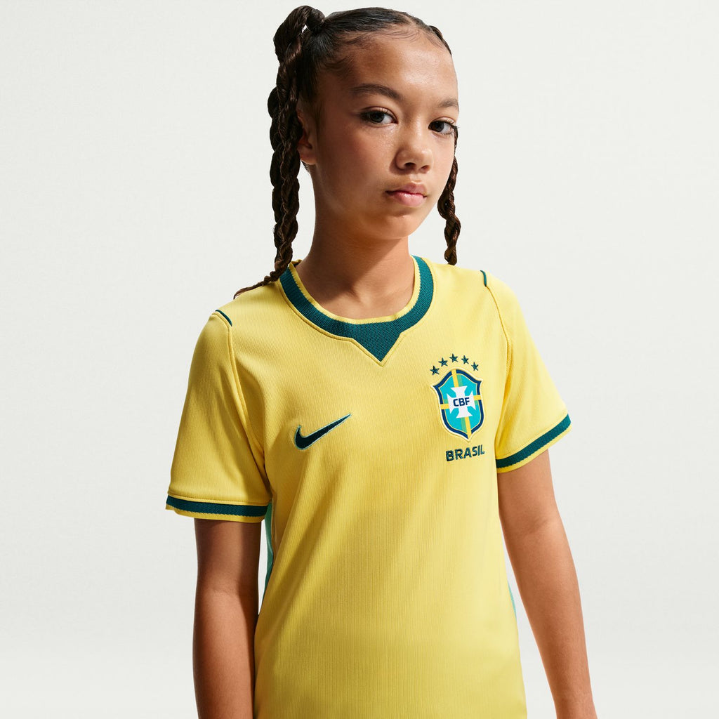 Brazil 2026 Stadium Home Jersey - Youth (Custom)