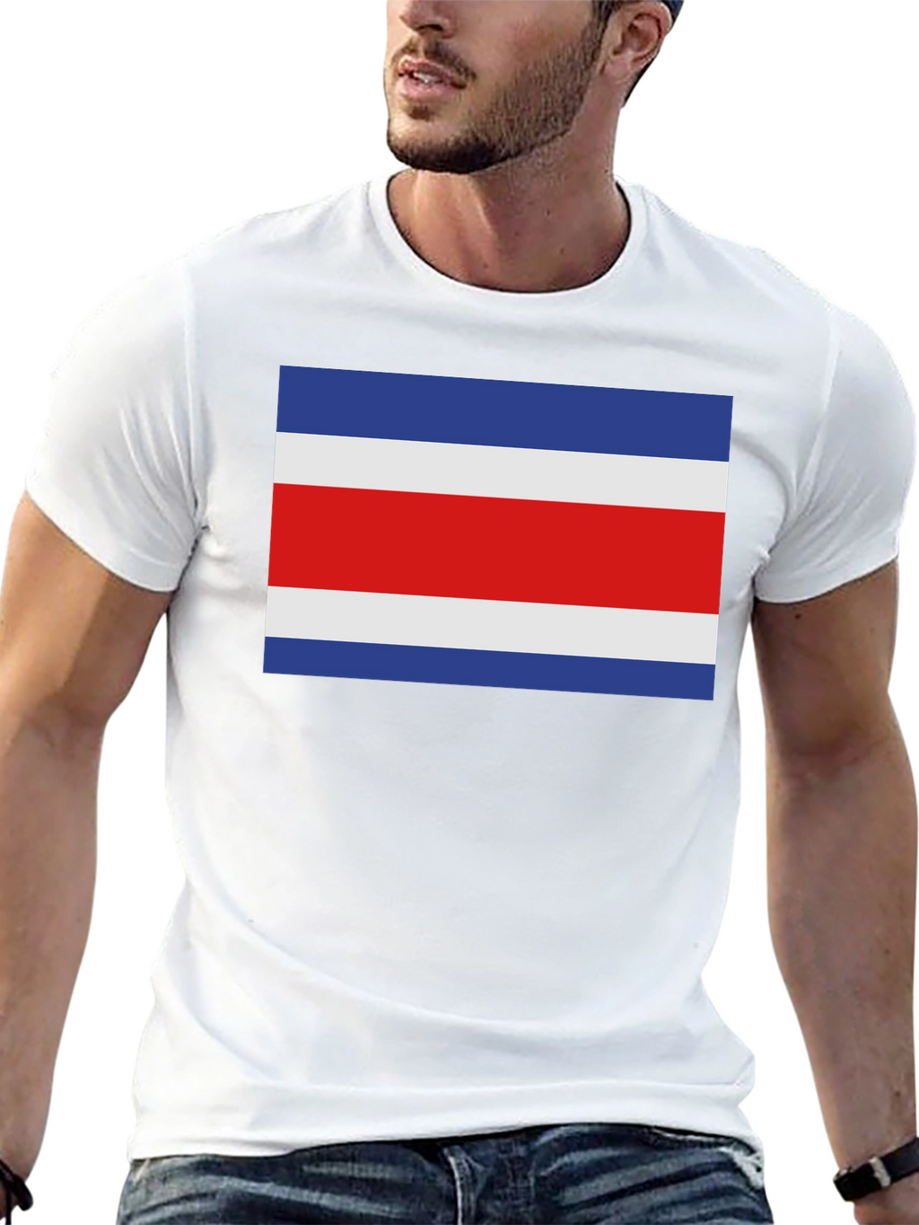 Costa Rica Flag T-Shirt - Graphic Tee