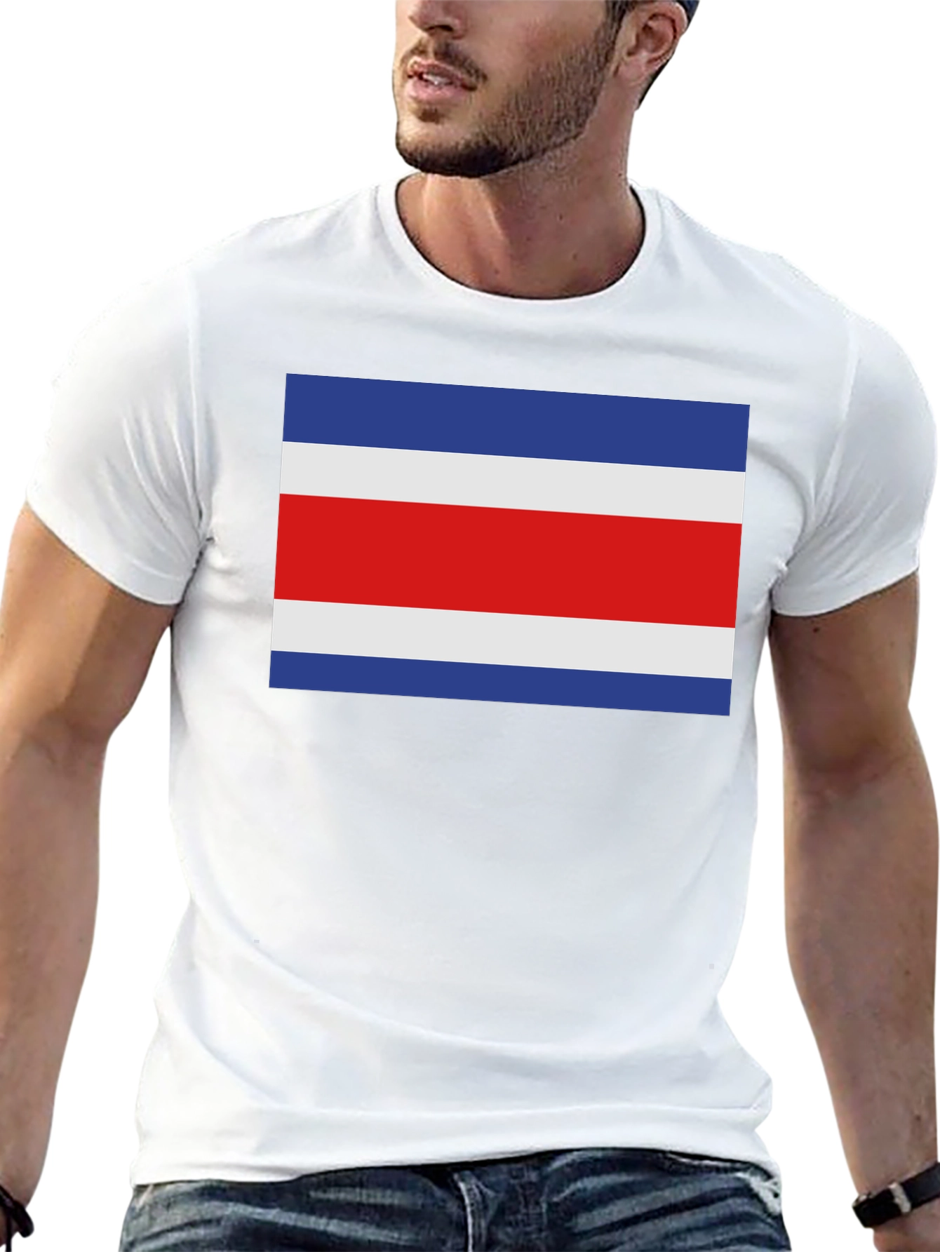 Costa Rica Flag T-Shirt - Graphic Tee