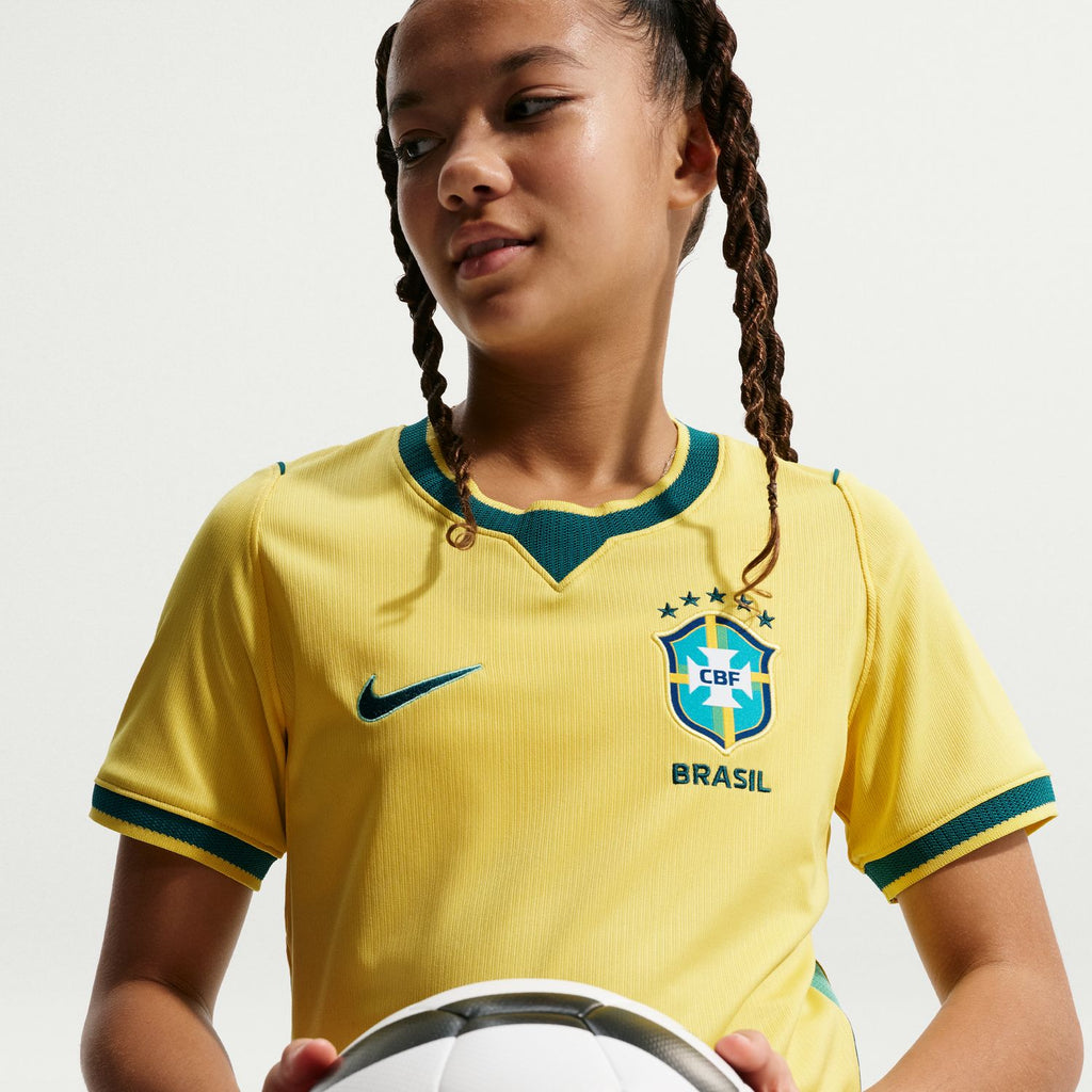 Brazil 2026 Stadium Home Jersey - Youth (Custom)