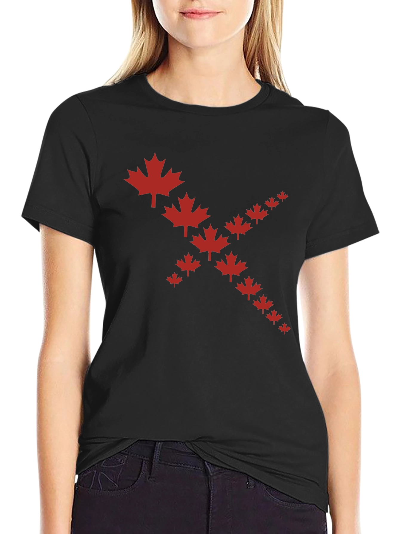 Canada Maple Leaf T-Shirt Graphic Tee