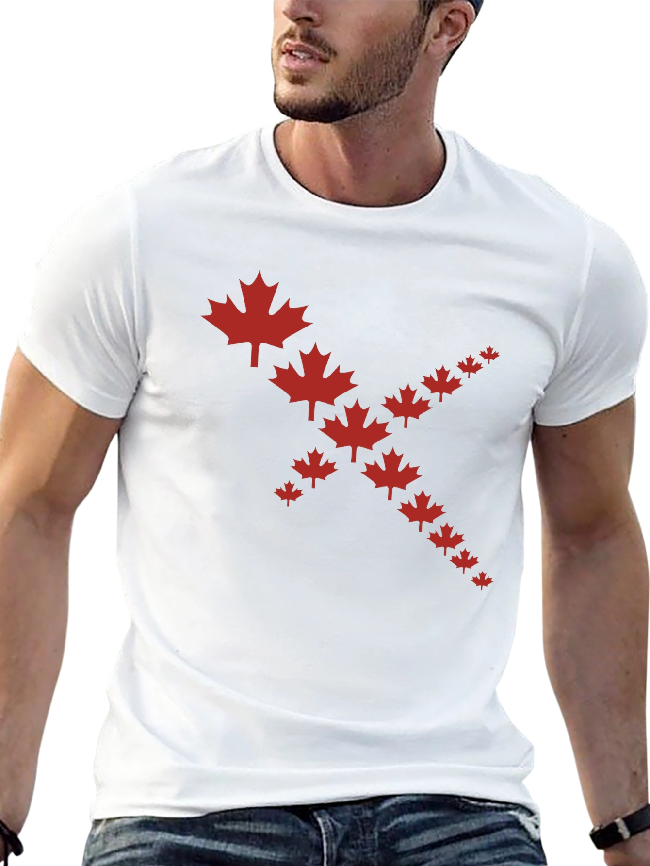 Canada Maple Leaf T-Shirt Graphic Tee