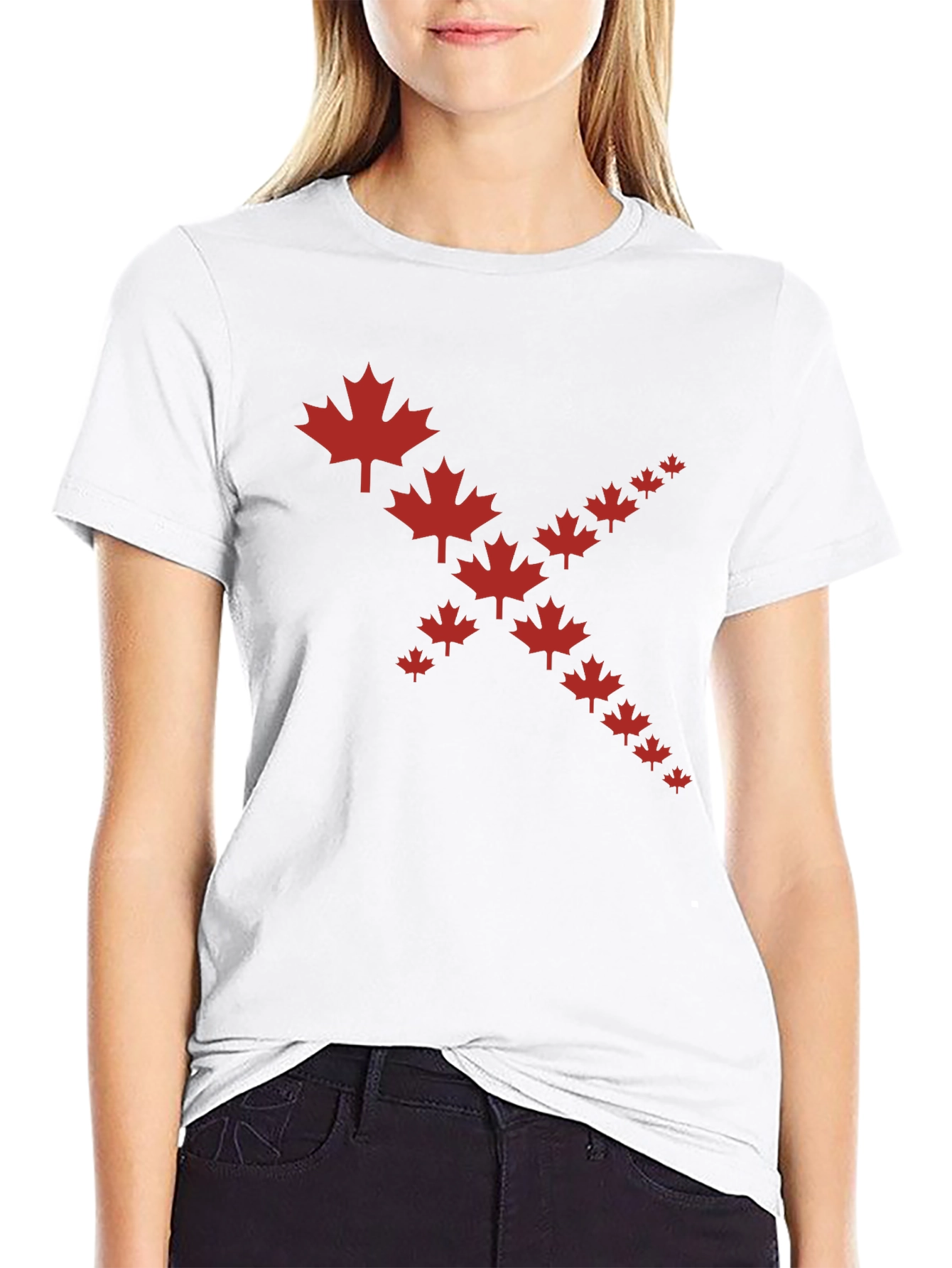 Canada Maple Leaf T-Shirt Graphic Tee