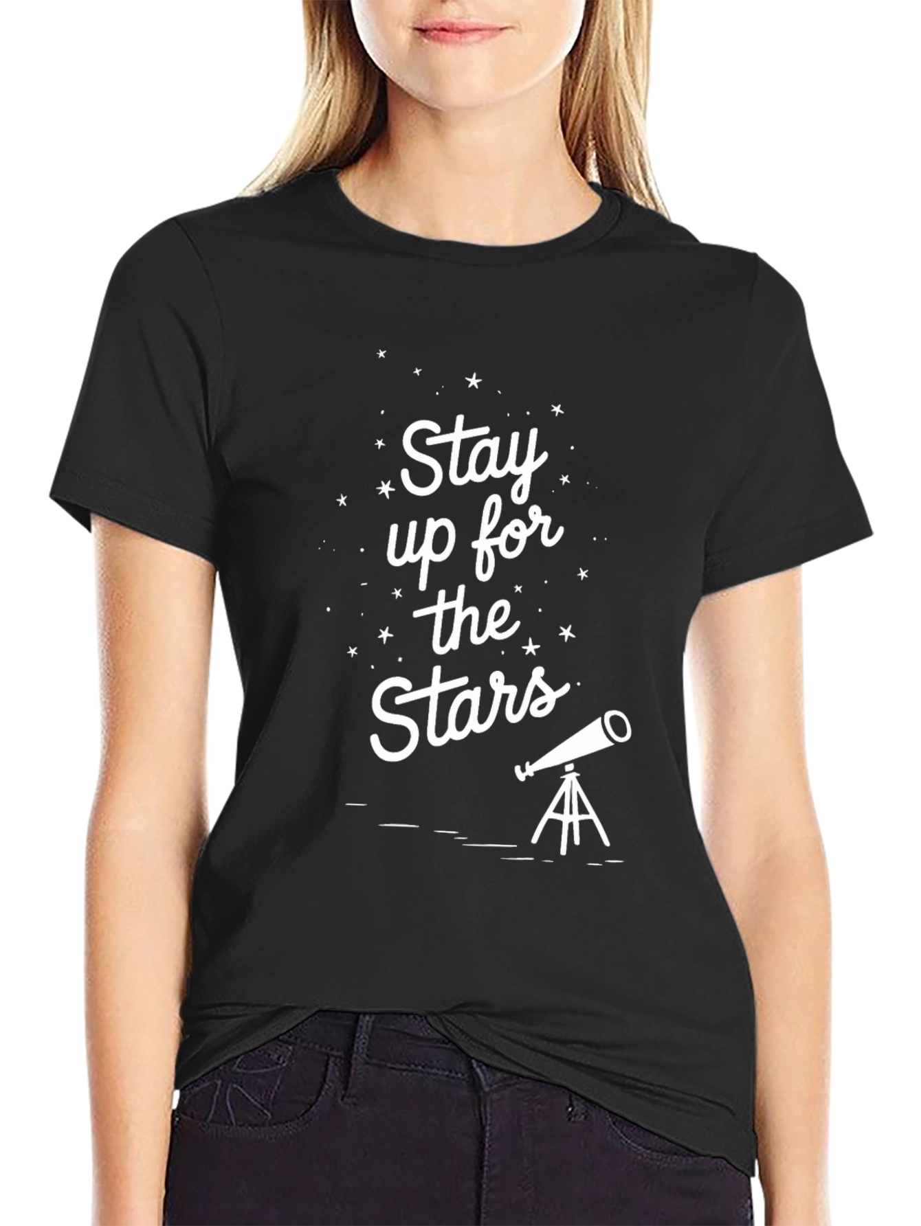 Stay Up For The Stars Graphic Tee