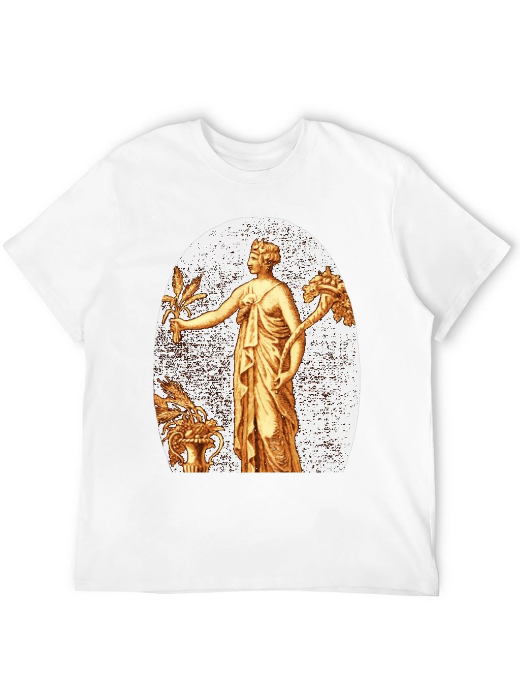 Ancient Goddess Graphic Tee - Black