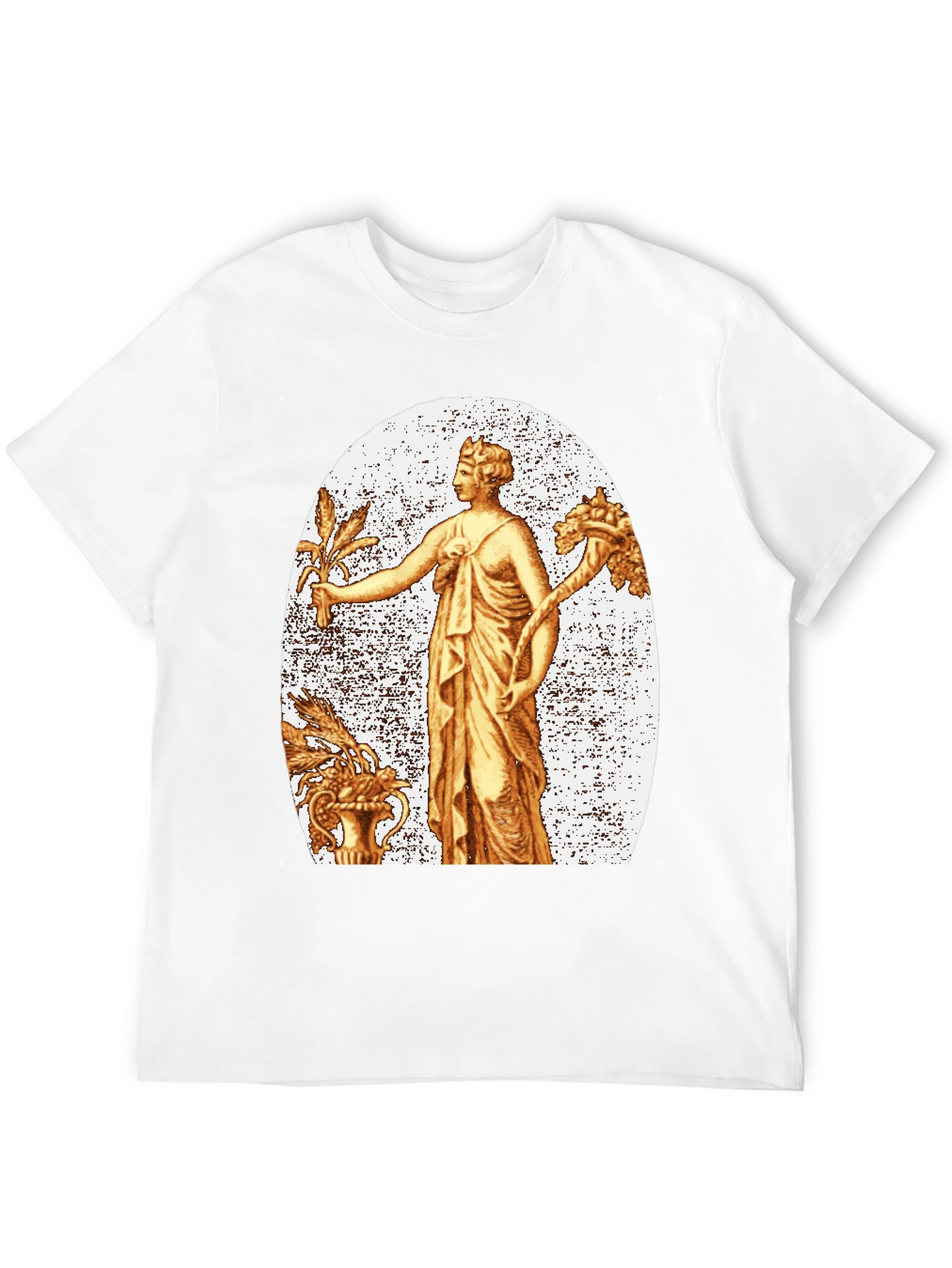 Ancient Goddess Graphic Tee - Black