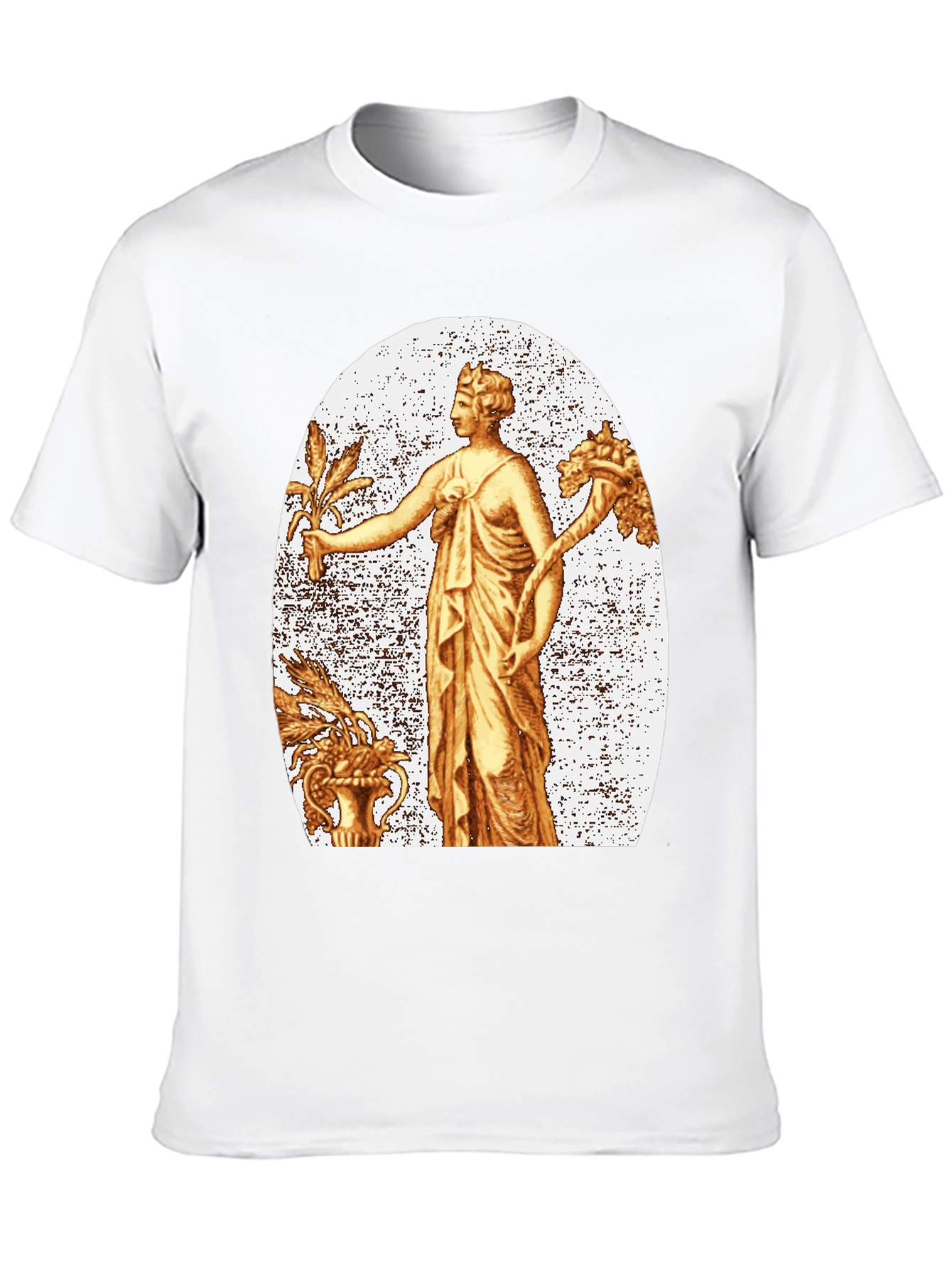 Ancient Goddess Graphic Tee - Black