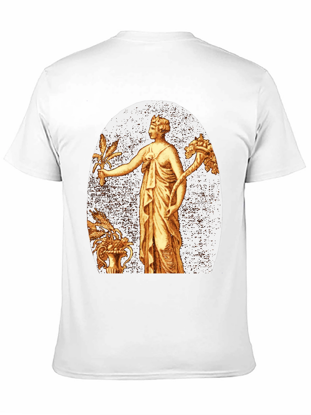 Ancient Goddess Graphic Tee - Black