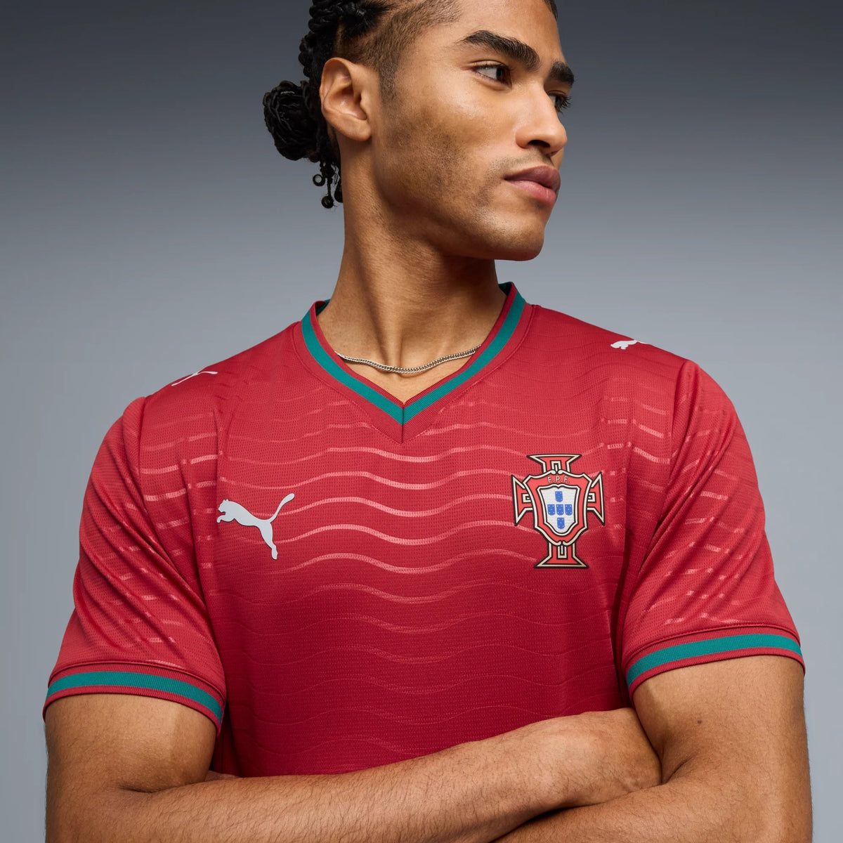 2026 Portugal Men's Stadium Home Soccer Jersey