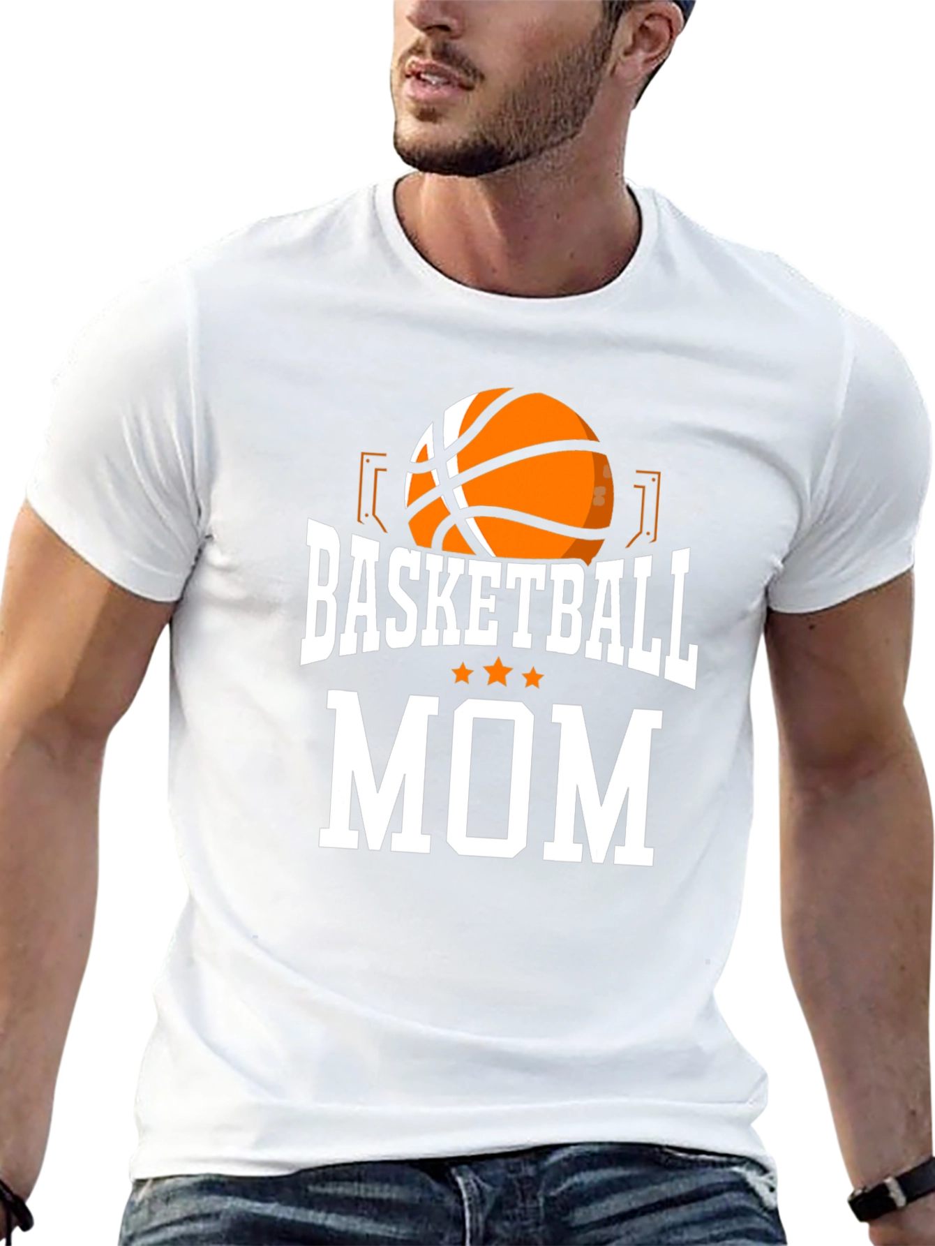 Basketball Mom T-Shirt - Black
