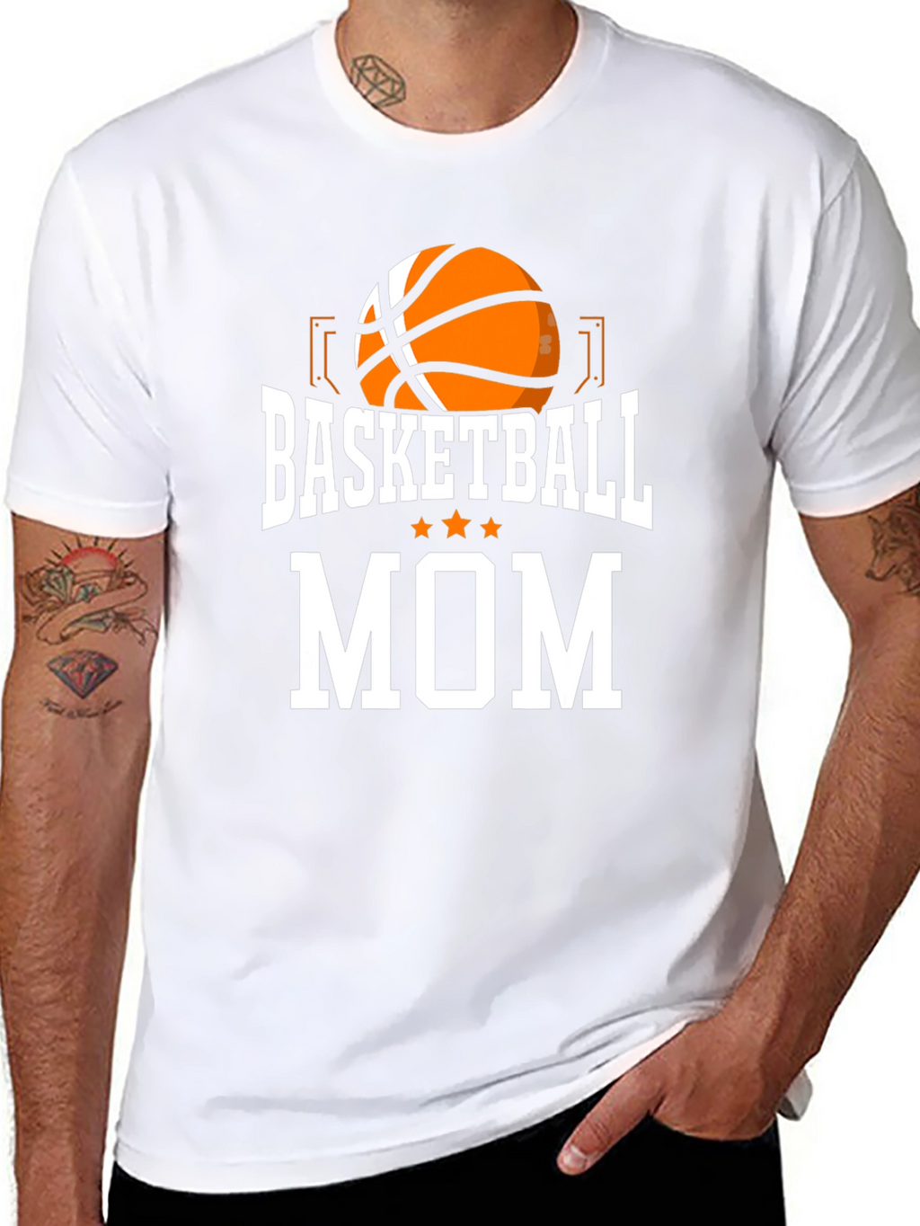 Basketball Mom T-Shirt - Black