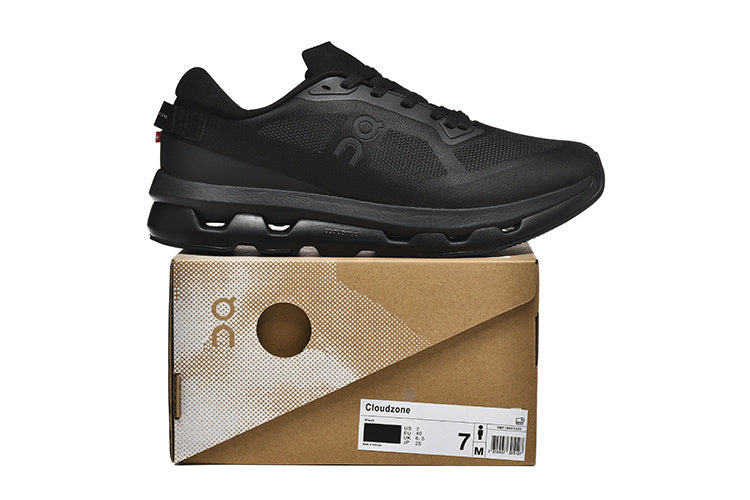 On Running Cloudzone Kith All Black