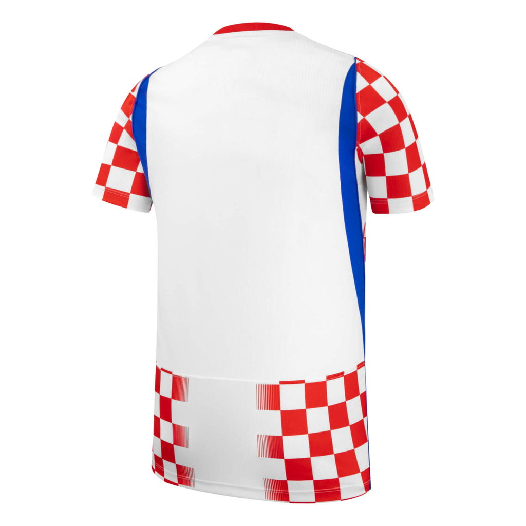 2026 Croatia Youth Stadium Home Soccer Jersey (Custom)