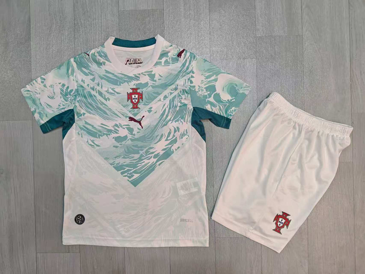 KIDS Portugal National Team Away Mini Kit (Wave Edition)