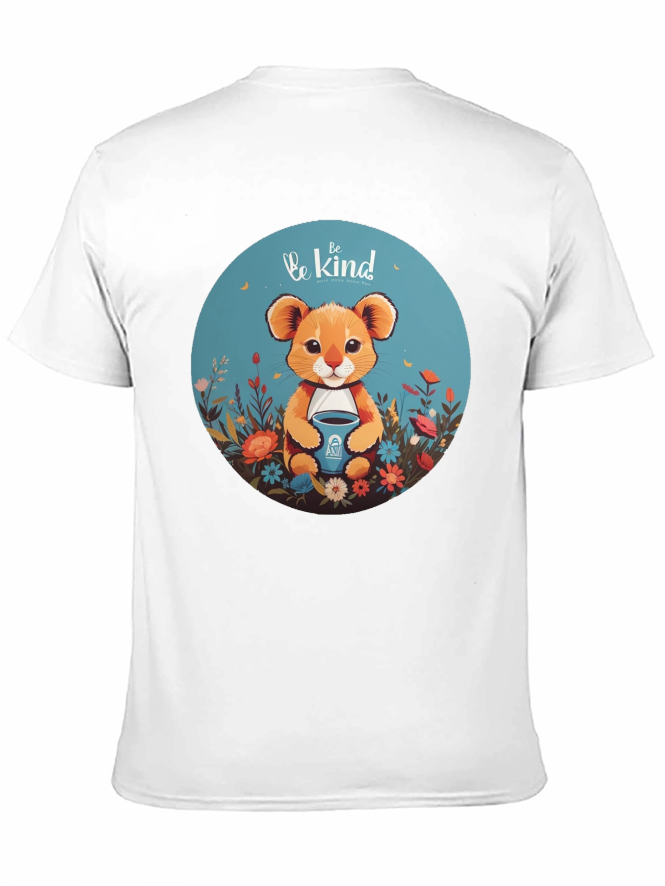 Be Kind Lion Graphic Tee - Unisex Soft Cotton