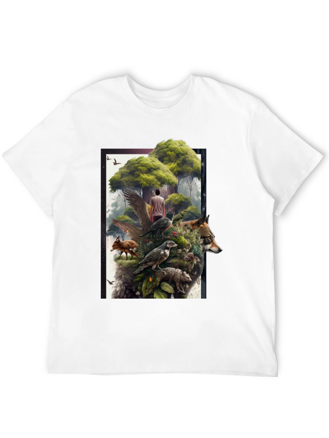 Natures Spirit Graphic Tee - Black