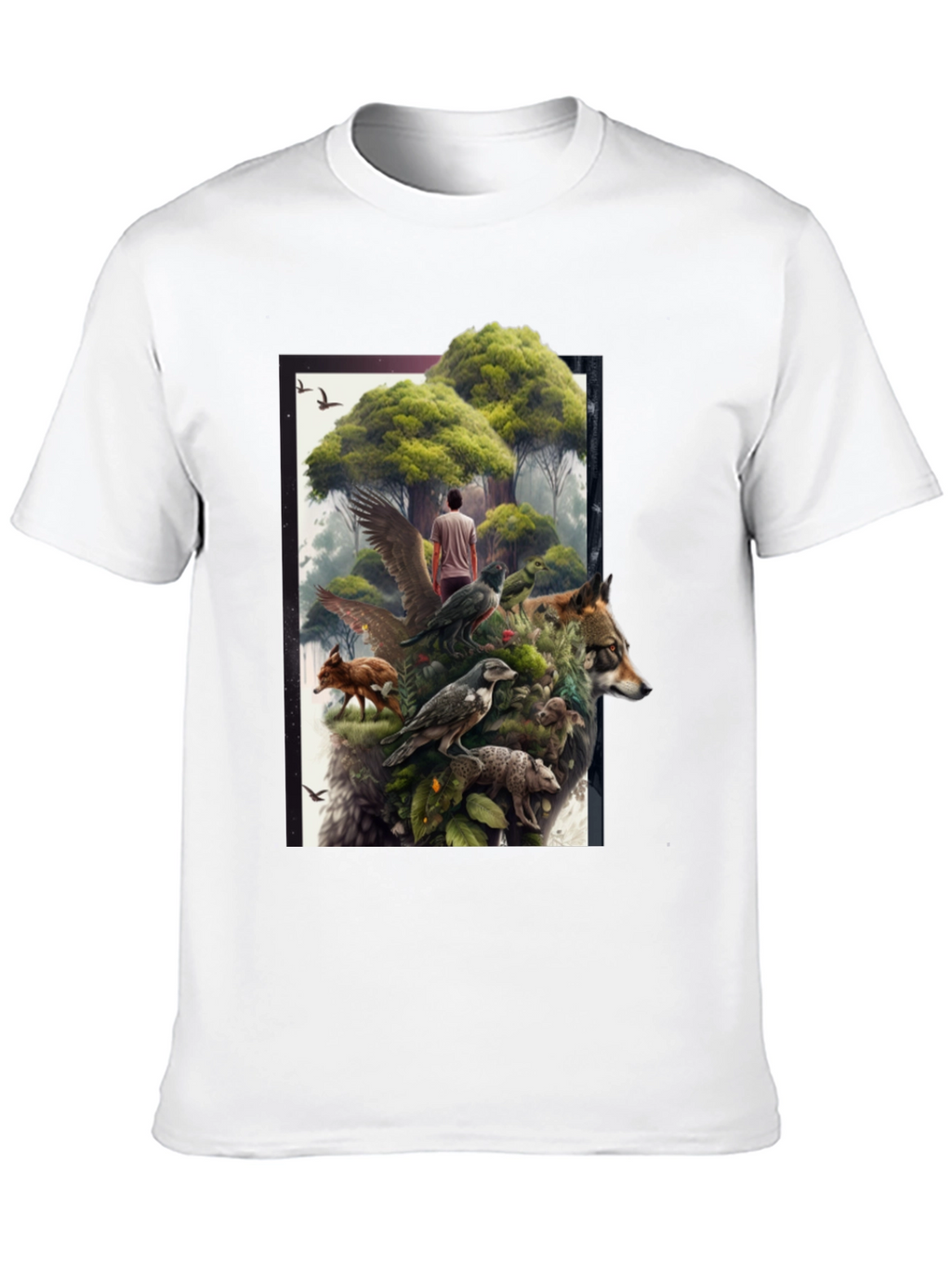 Natures Spirit Graphic Tee - Black