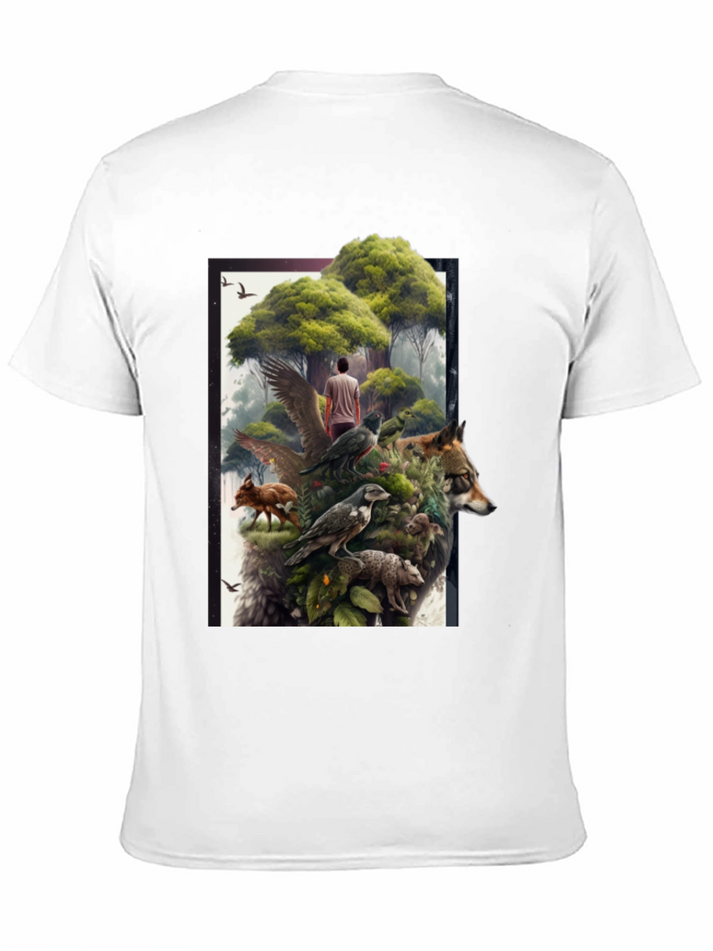 Natures Spirit Graphic Tee - Black