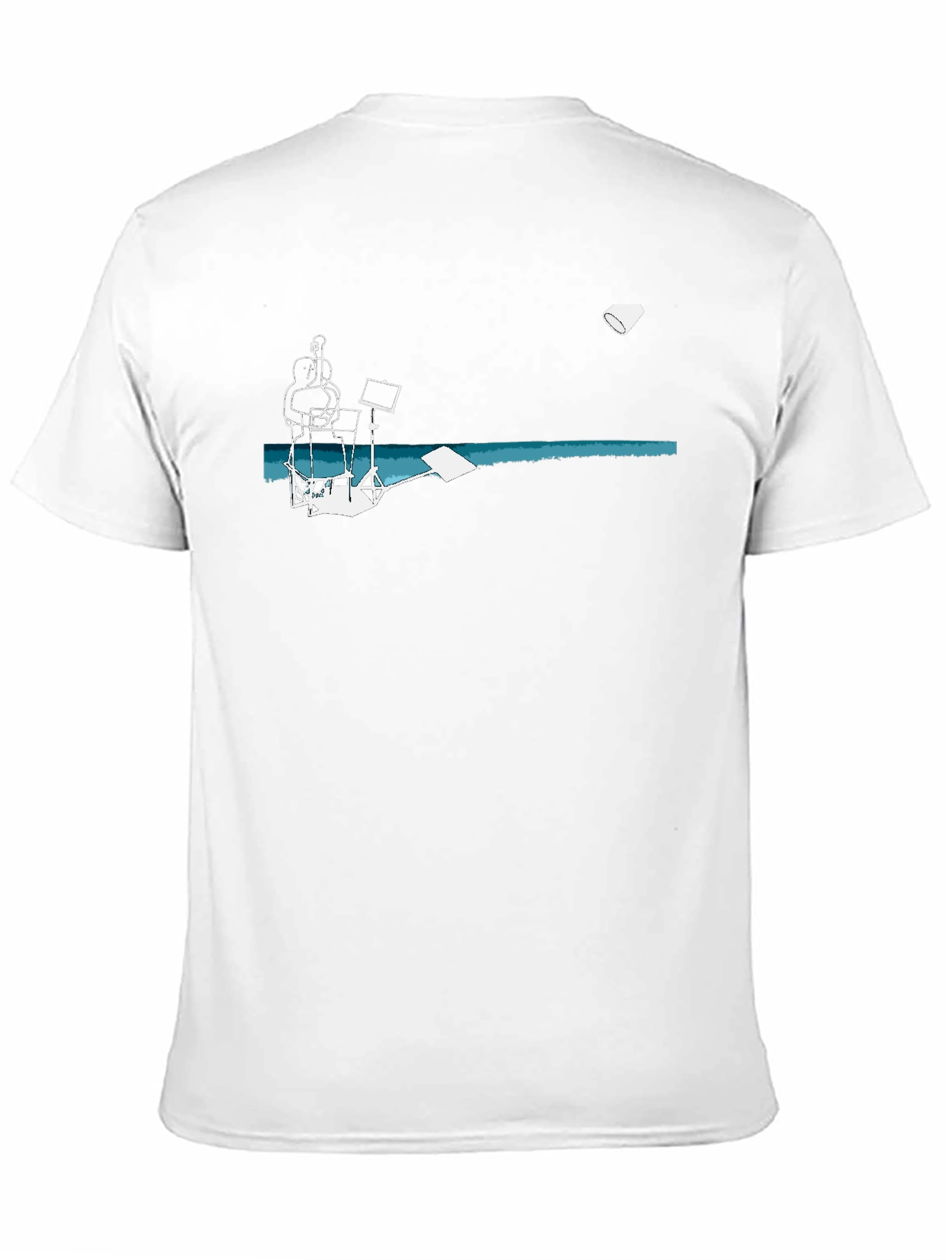 Music Scene Graphic Tee - Black