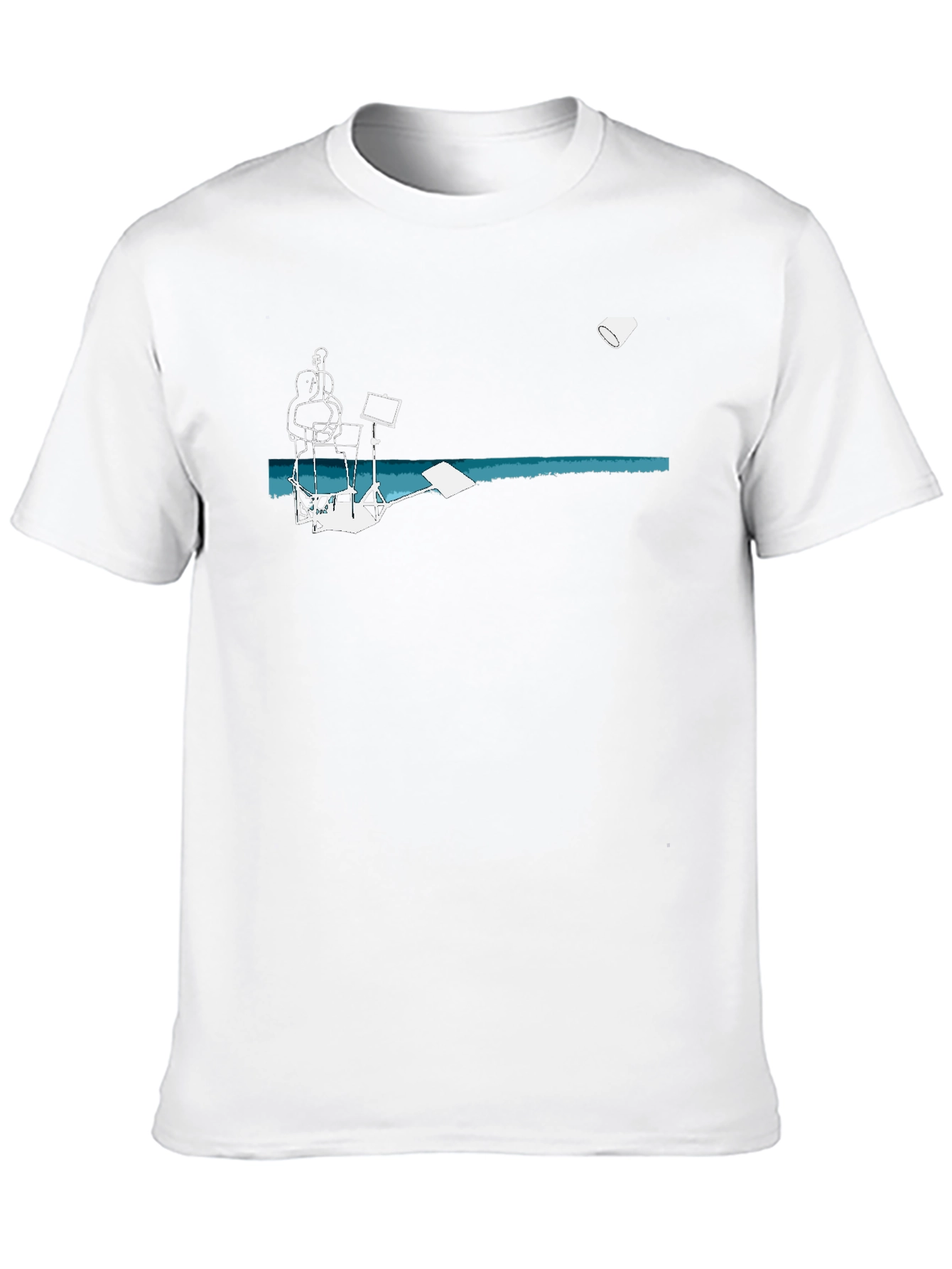 Music Scene Graphic Tee - Black