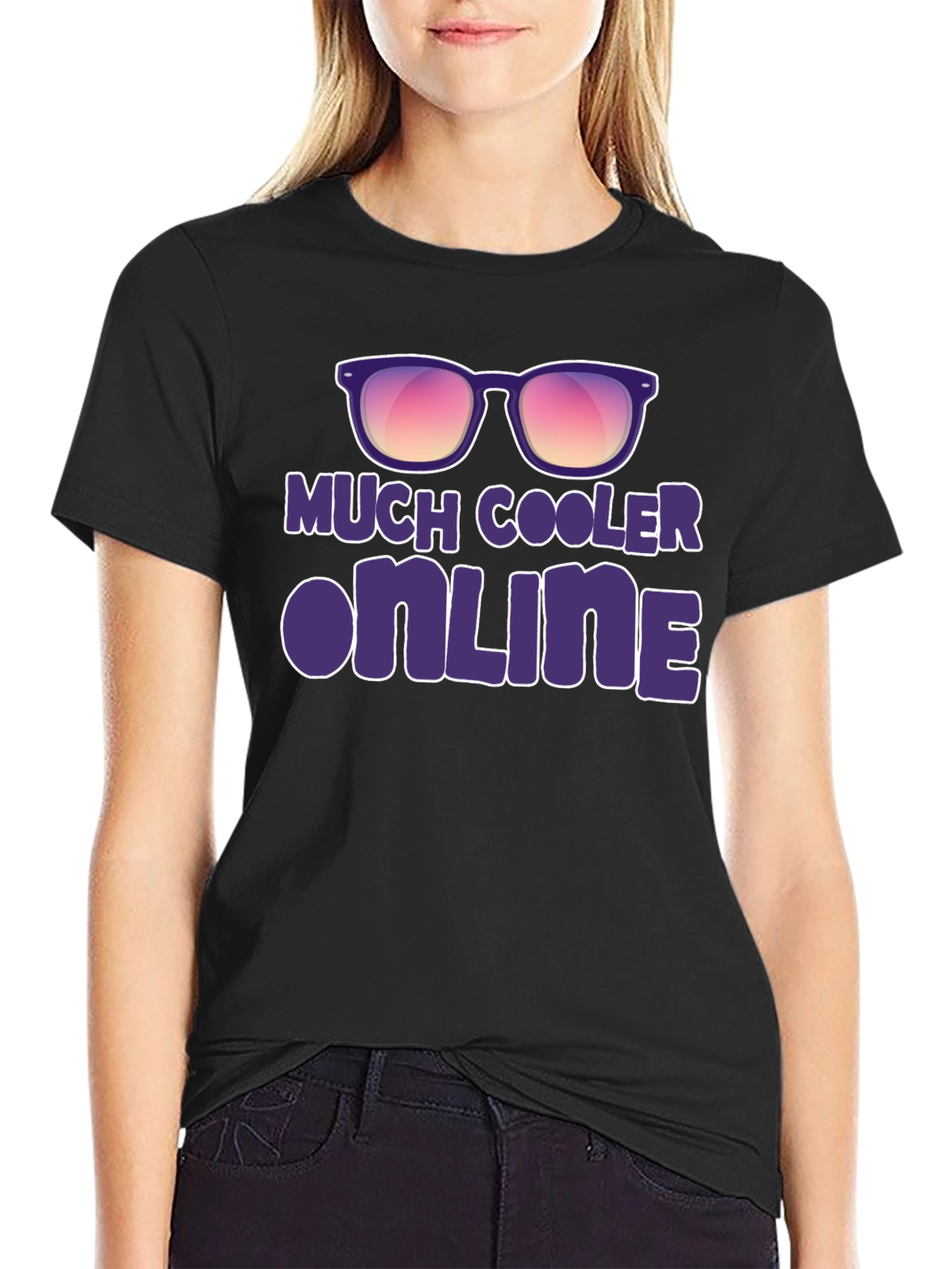 Much Cooler Online Graphic Tee