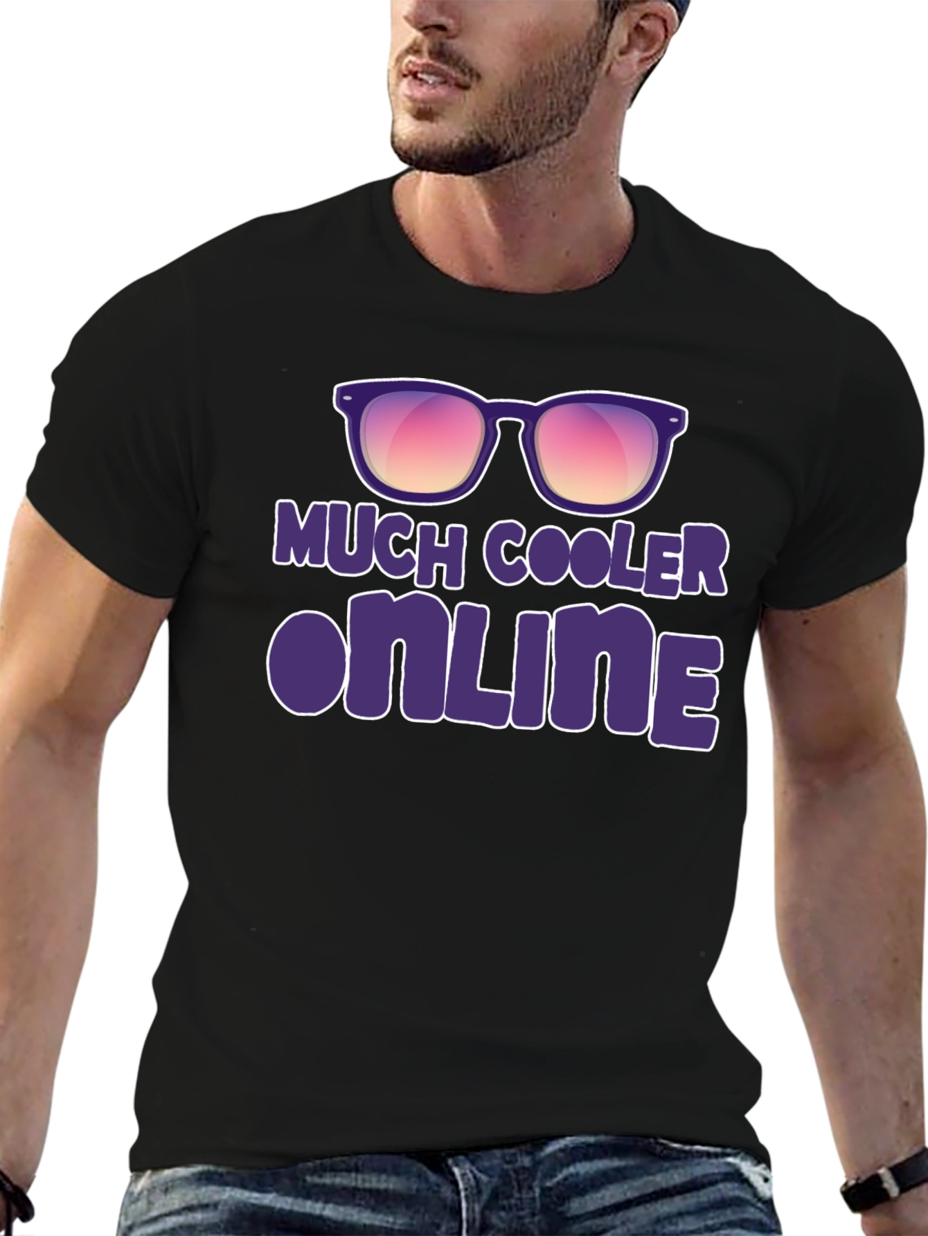 Much Cooler Online Graphic Tee