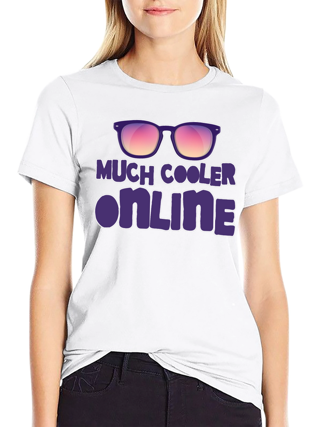 Much Cooler Online Graphic Tee