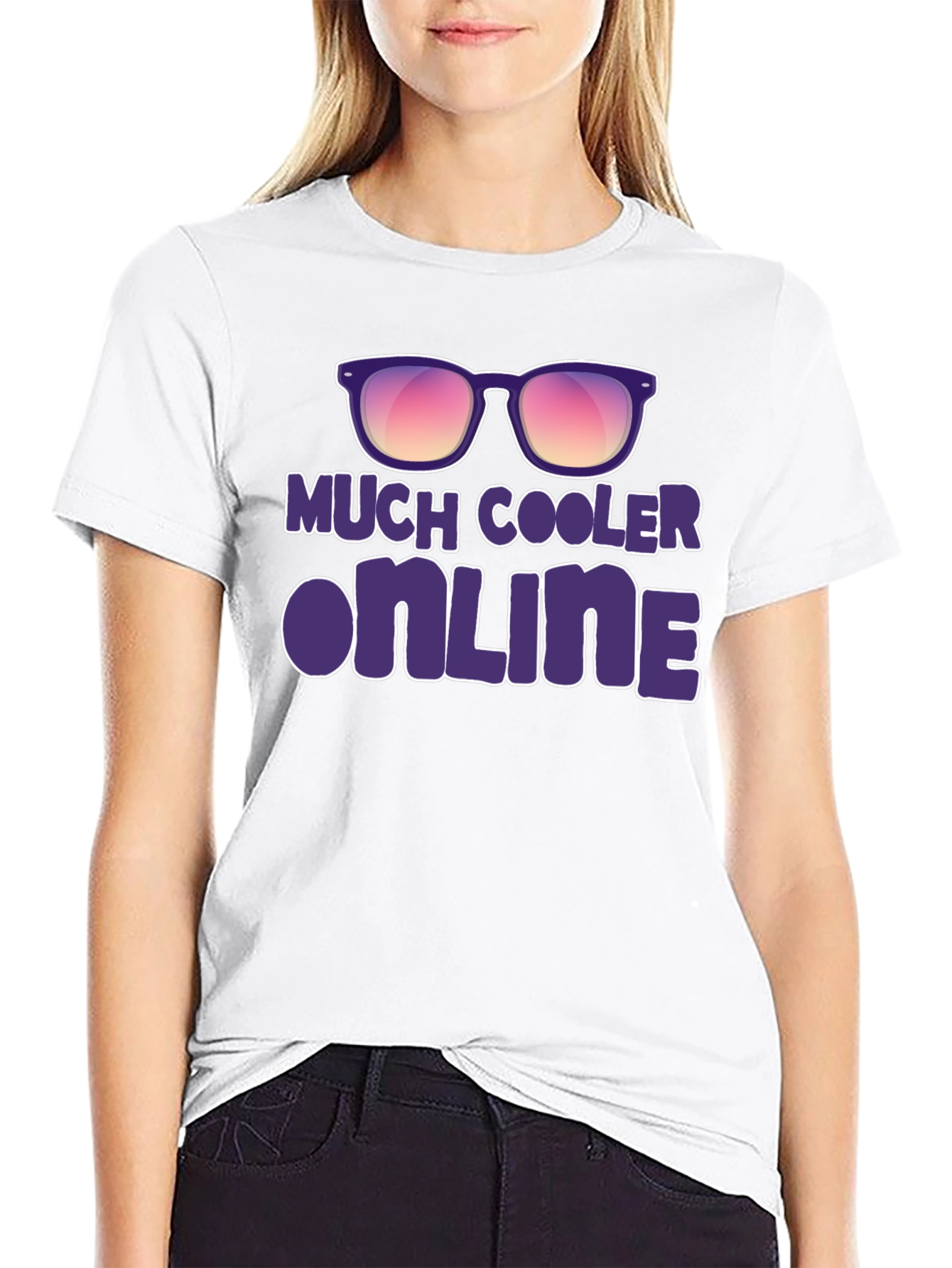 Much Cooler Online Graphic Tee