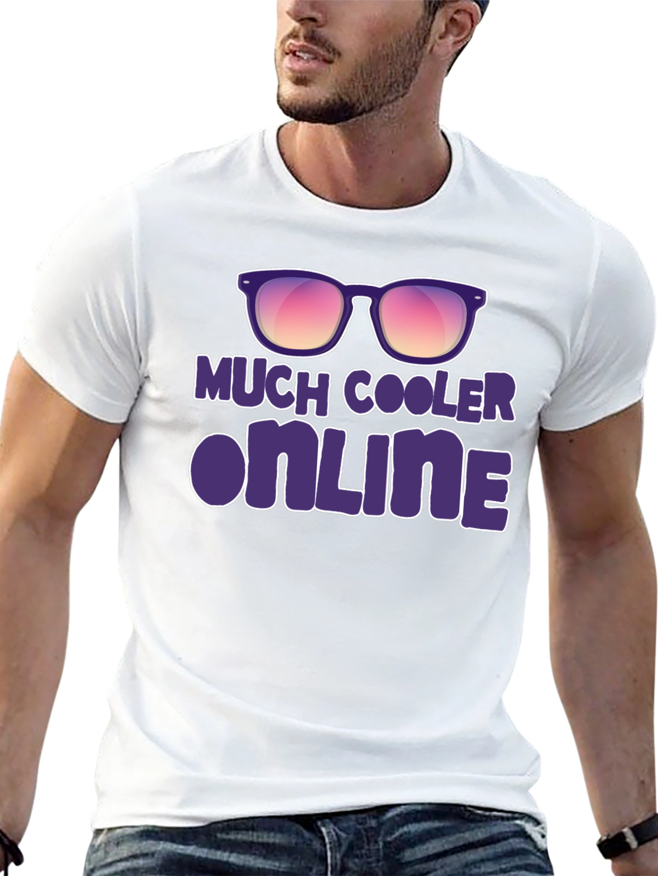 Much Cooler Online Graphic Tee