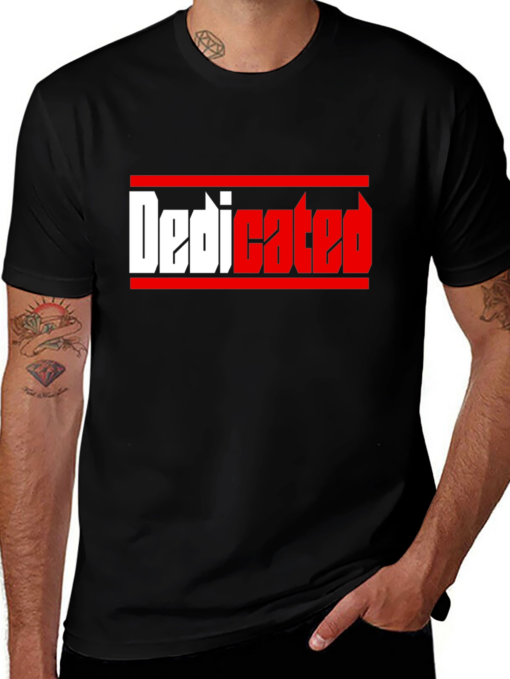 Dedicated Graphic T-Shirt - Black
