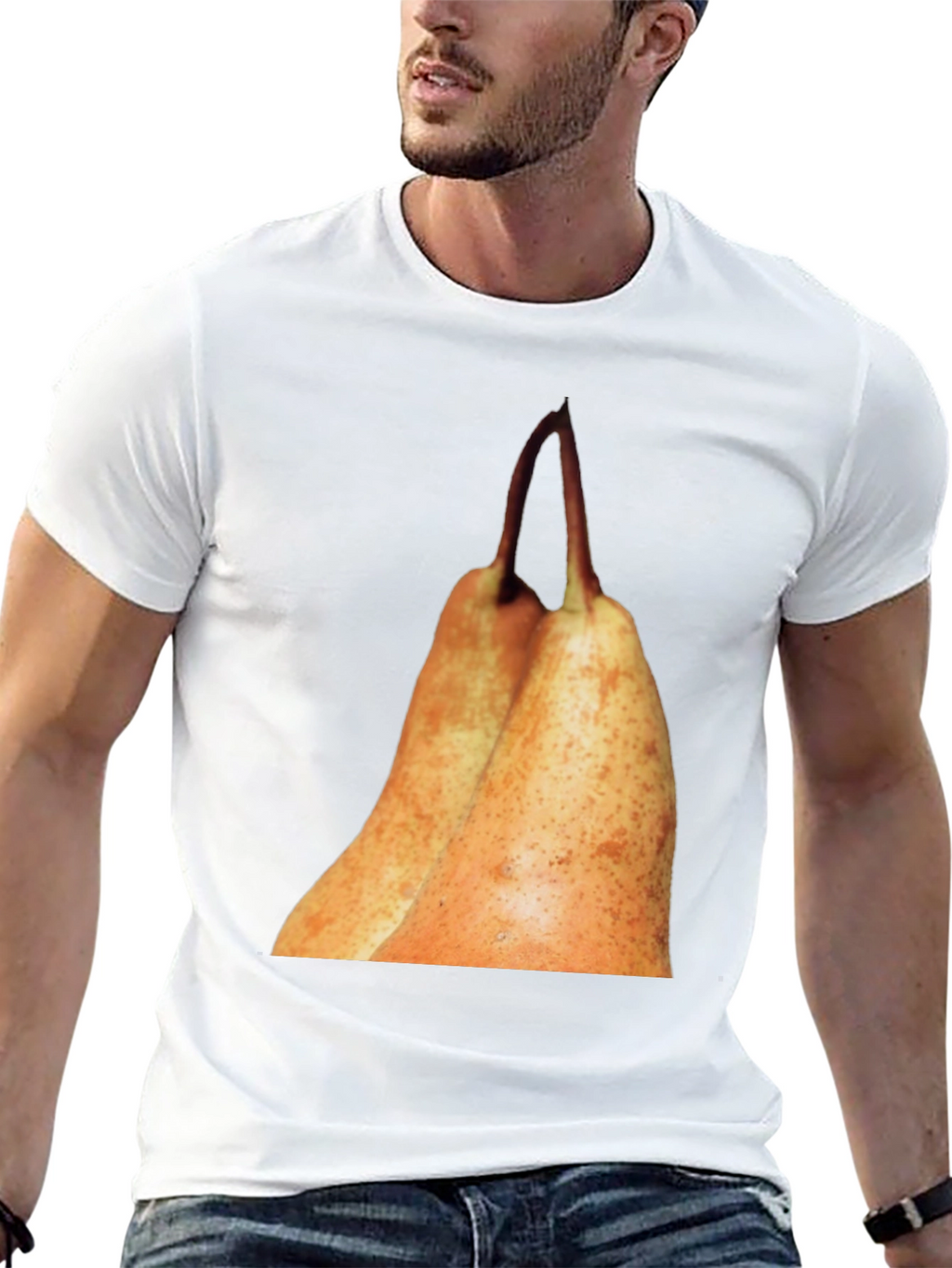 Pears Graphic Tee - Unique Fruit Design