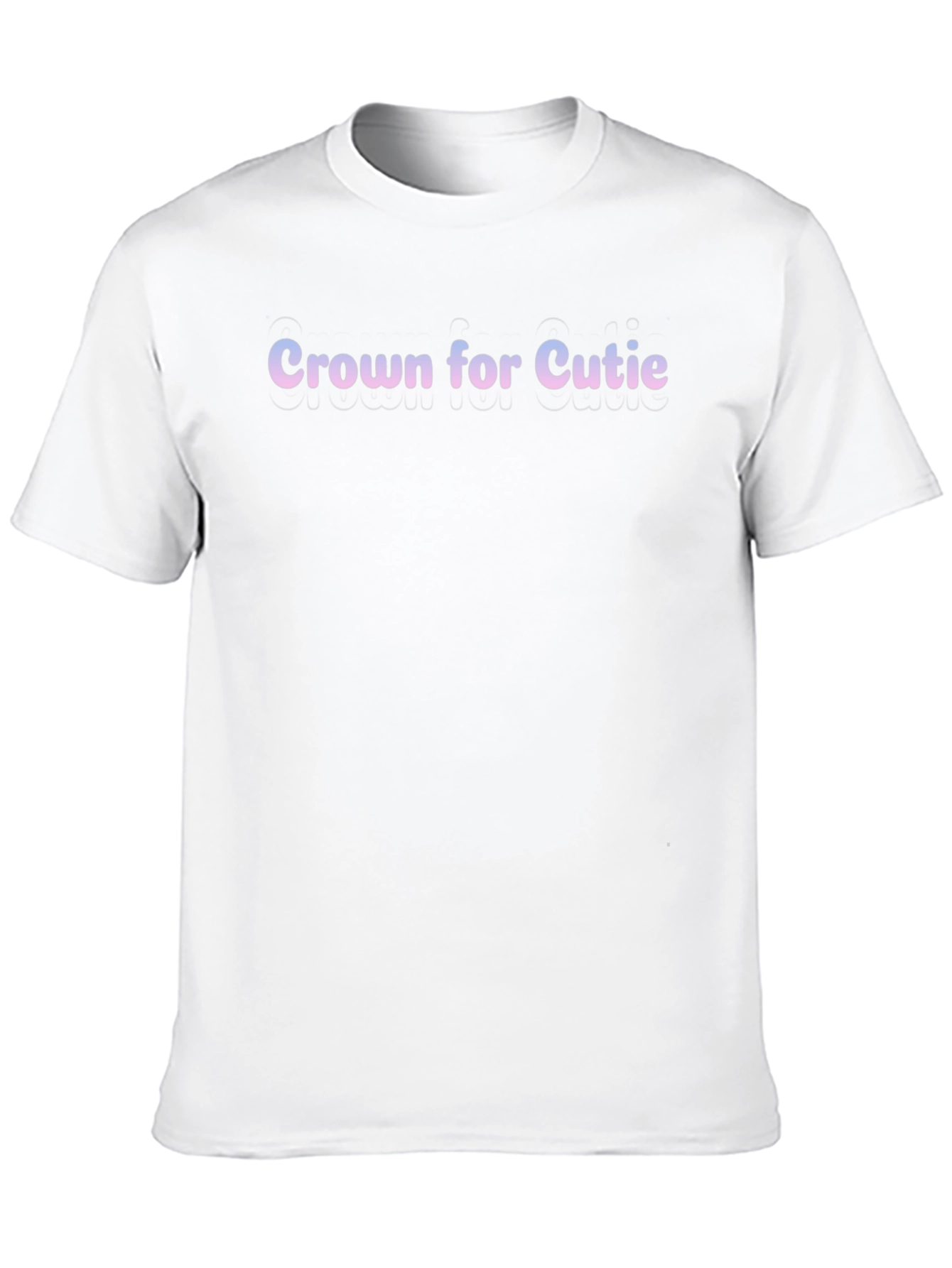 Crown for Cutie Graphic T-Shirt - Black