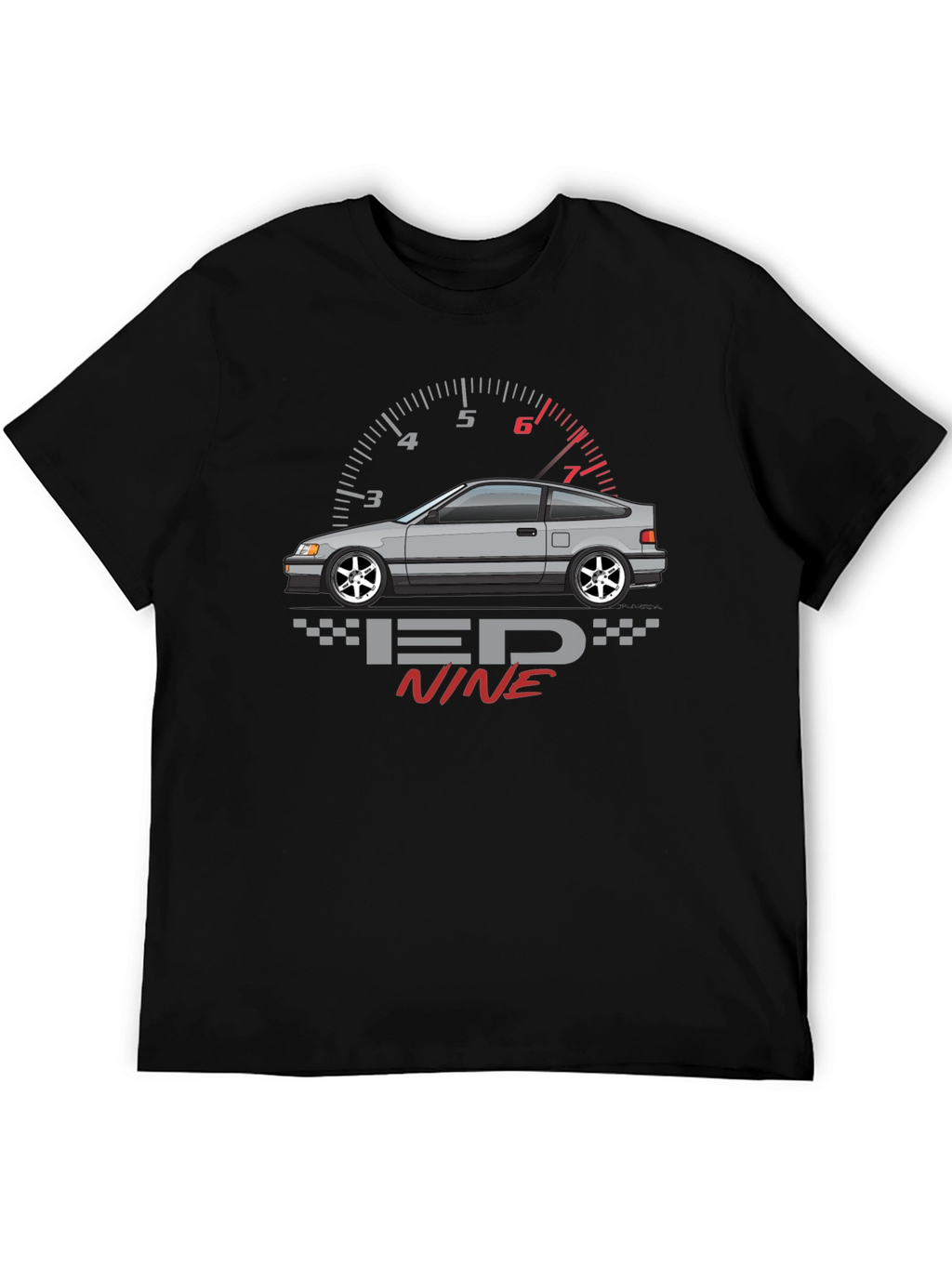 ED Nine Car Enthusiast T-Shirt