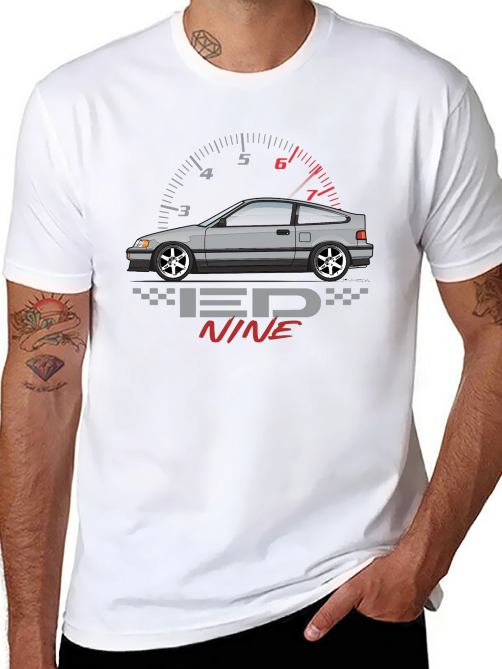 ED Nine Car Enthusiast T-Shirt