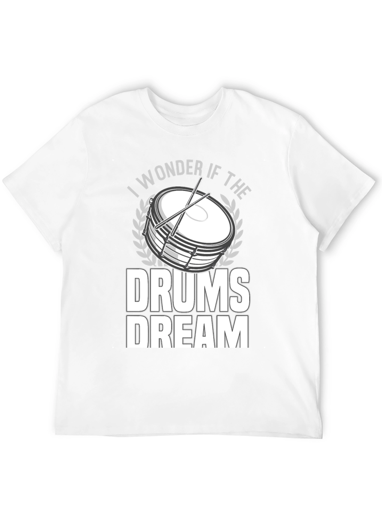I Wonder if the Drums Dream Graphic Tee