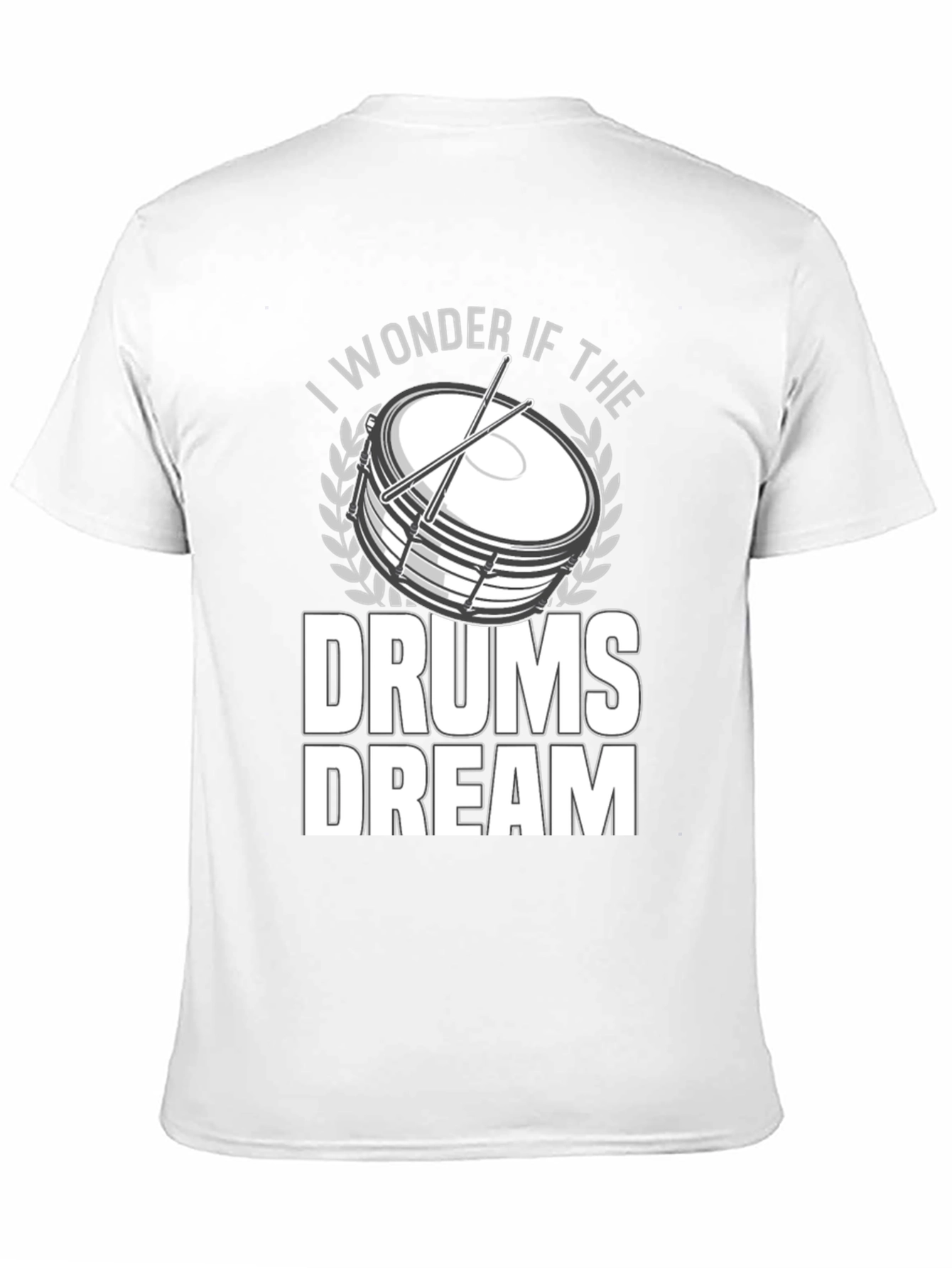 I Wonder if the Drums Dream Graphic Tee