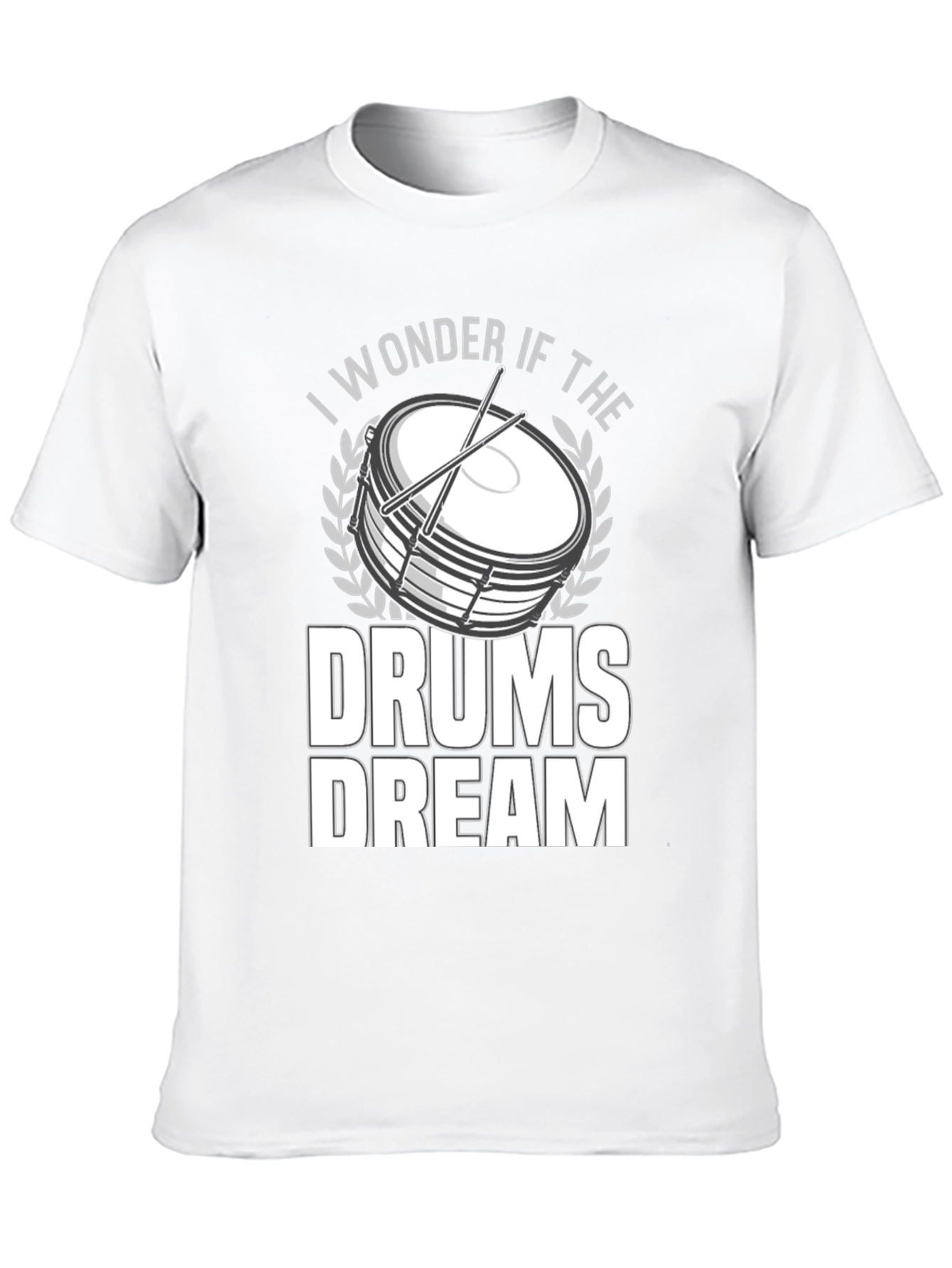 I Wonder if the Drums Dream Graphic Tee