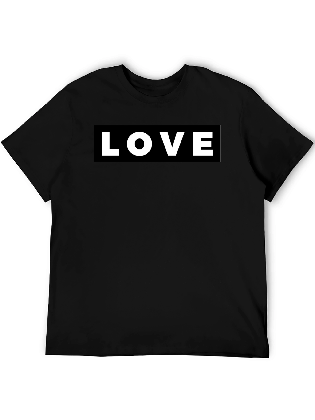 Love Graphic Black T-Shirt