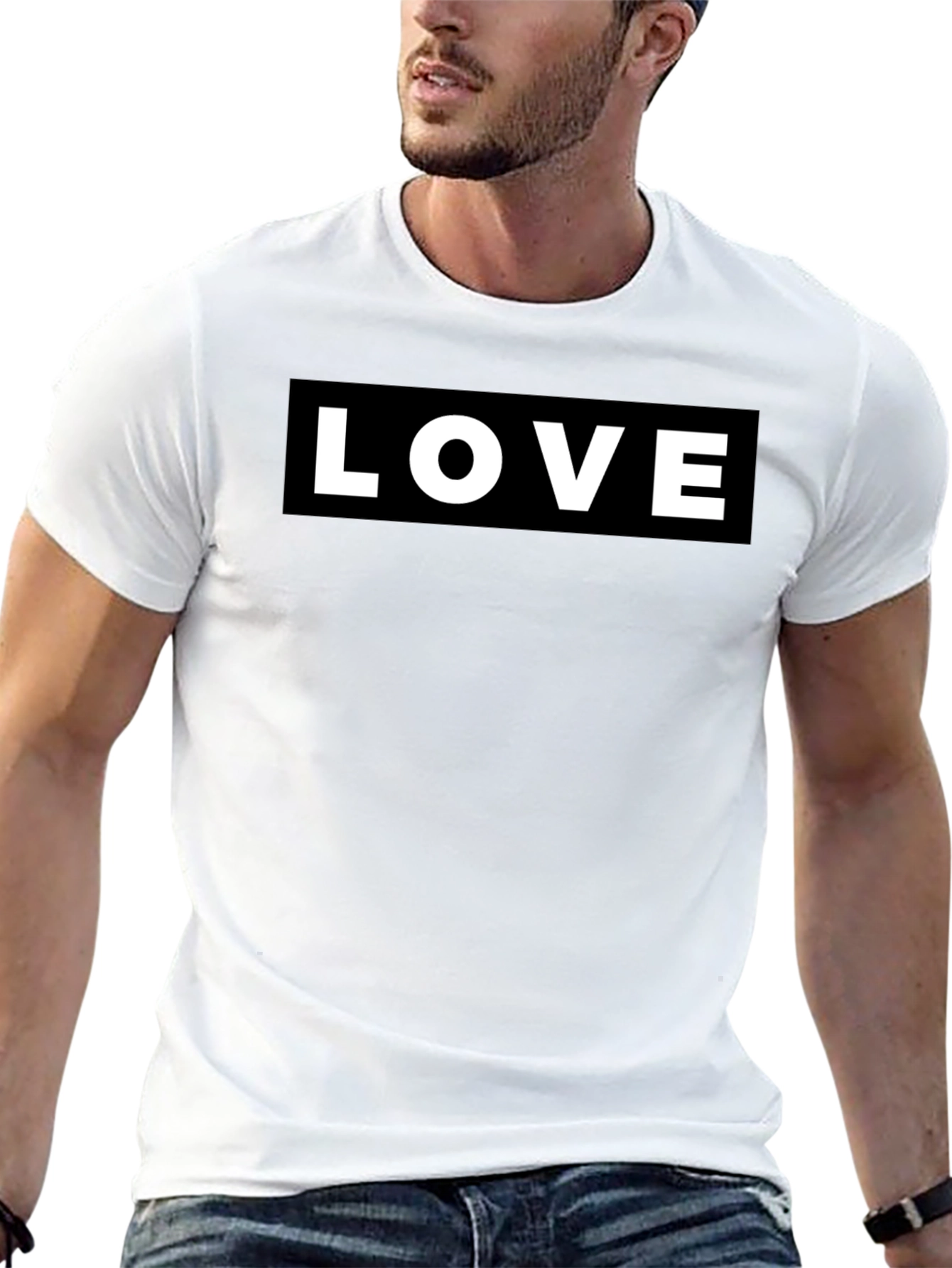 Love Graphic Black T-Shirt