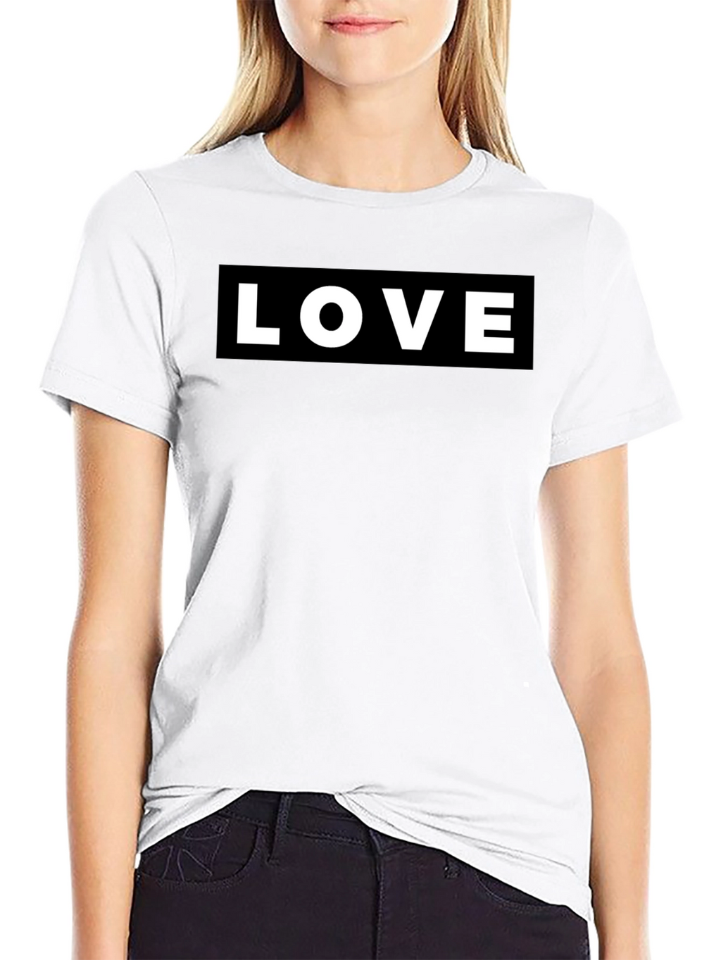 Love Graphic Black T-Shirt