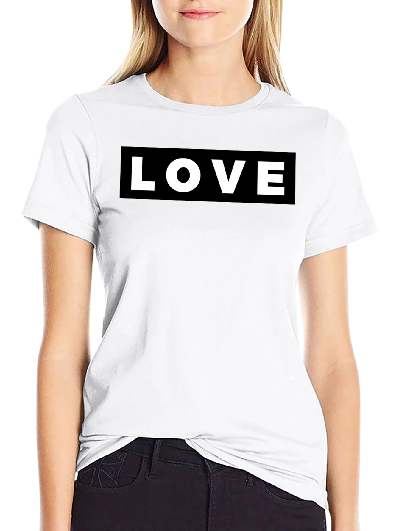 Love Graphic Black T-Shirt