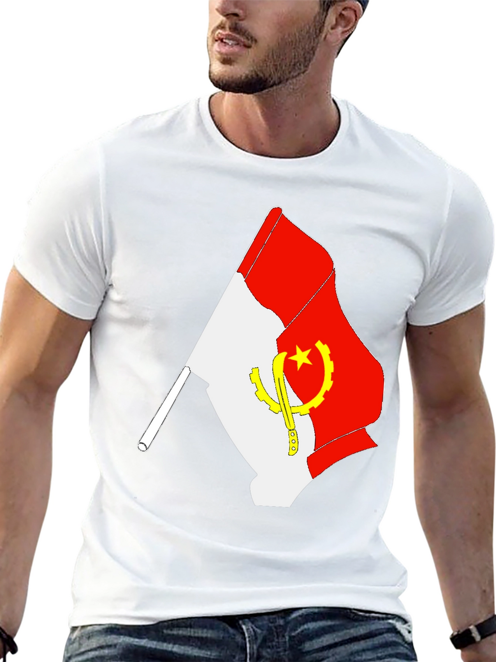 Angola Flag T-Shirt - Support Angola