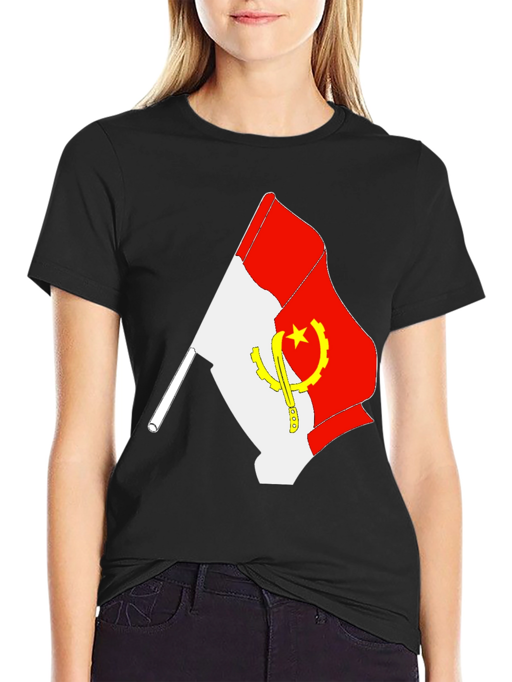 Angola Flag T-Shirt - Support Angola