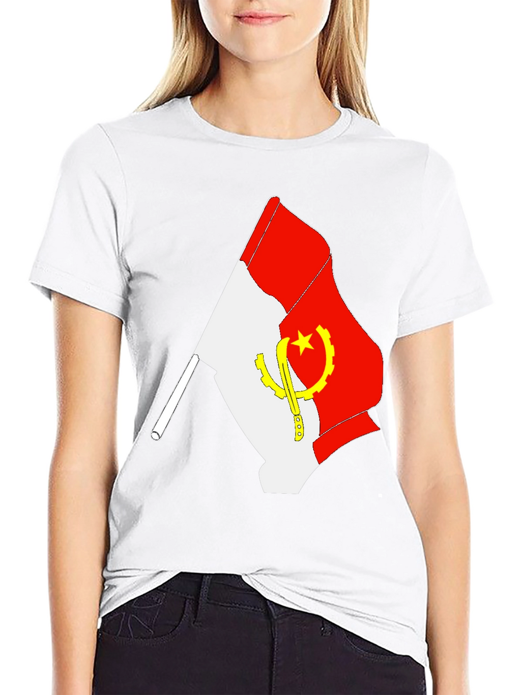 Angola Flag T-Shirt - Support Angola