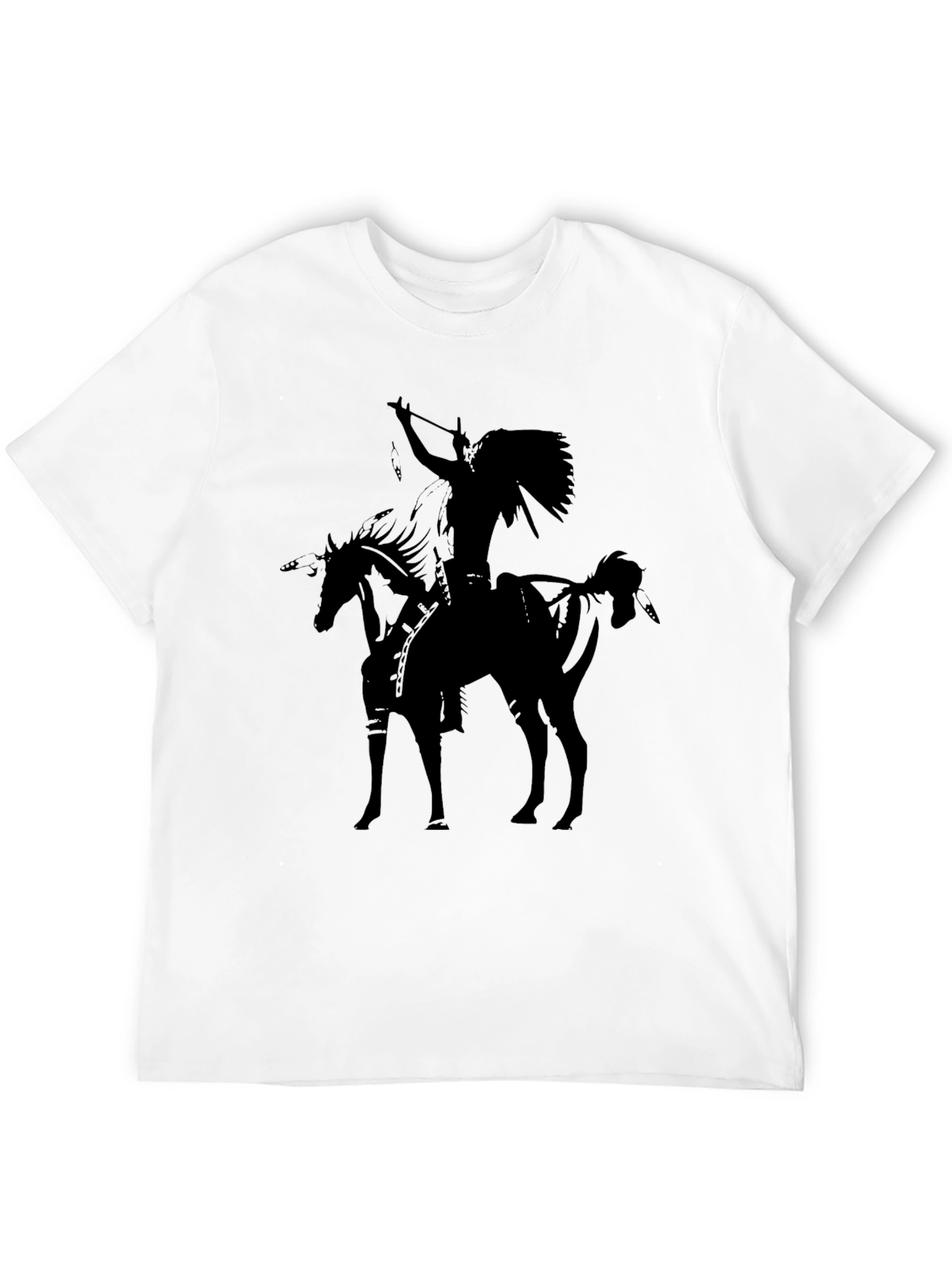 Native American Warrior Graphic Tee
