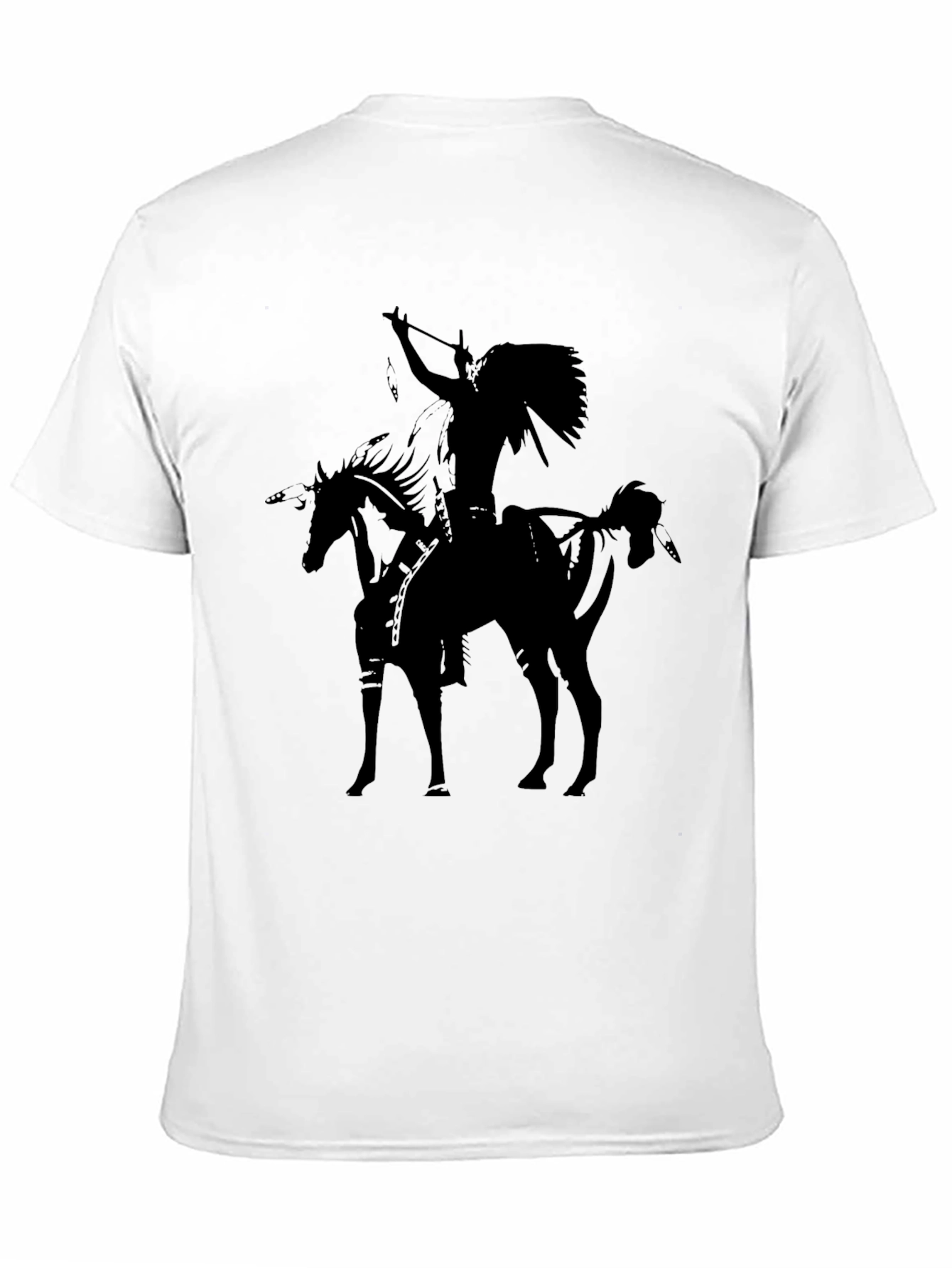 Native American Warrior Graphic Tee
