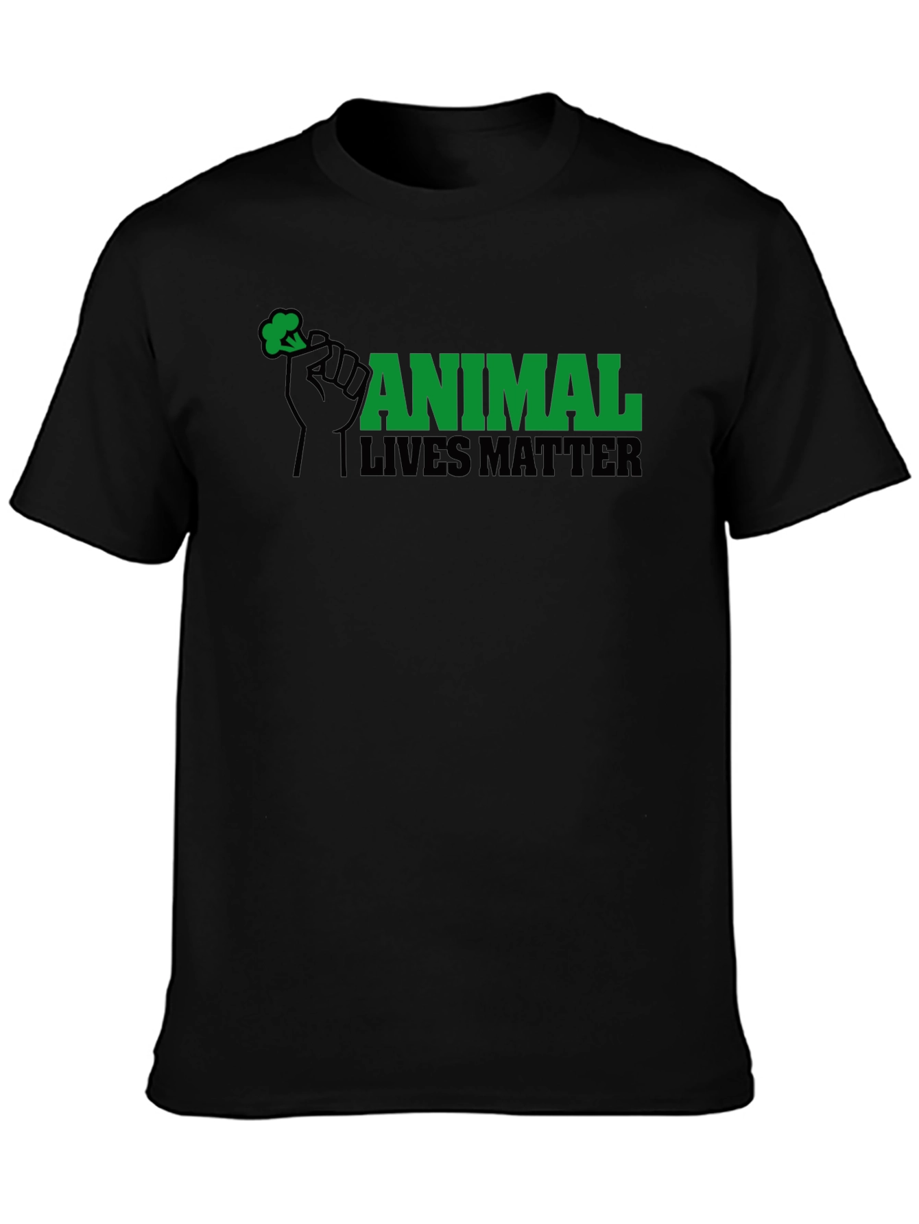 Animal Lives Matter Black T-Shirt