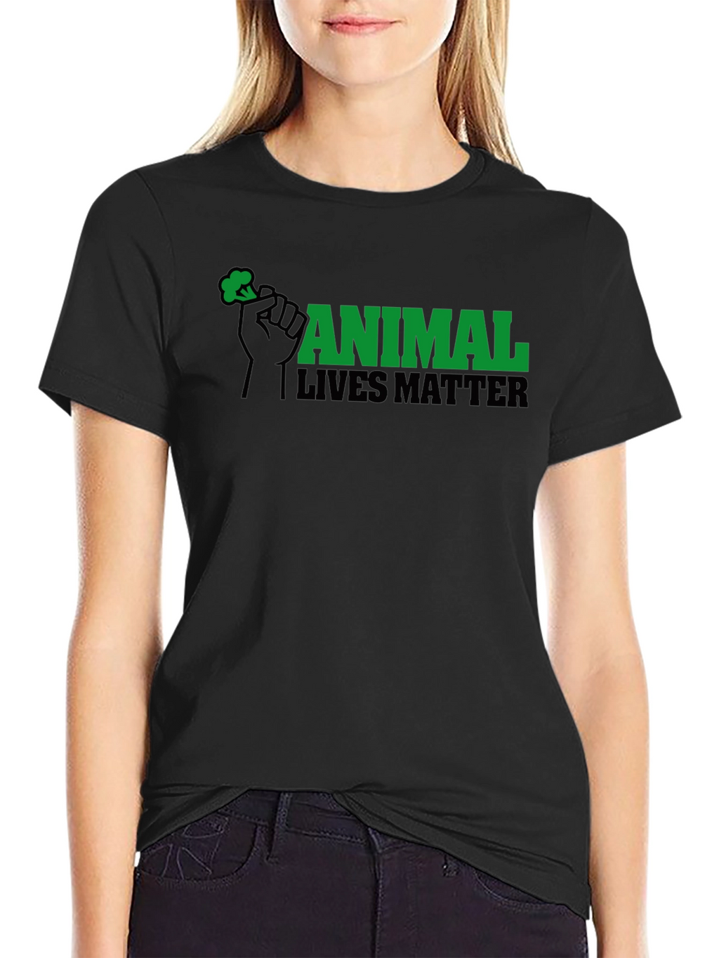 Animal Lives Matter Black T-Shirt