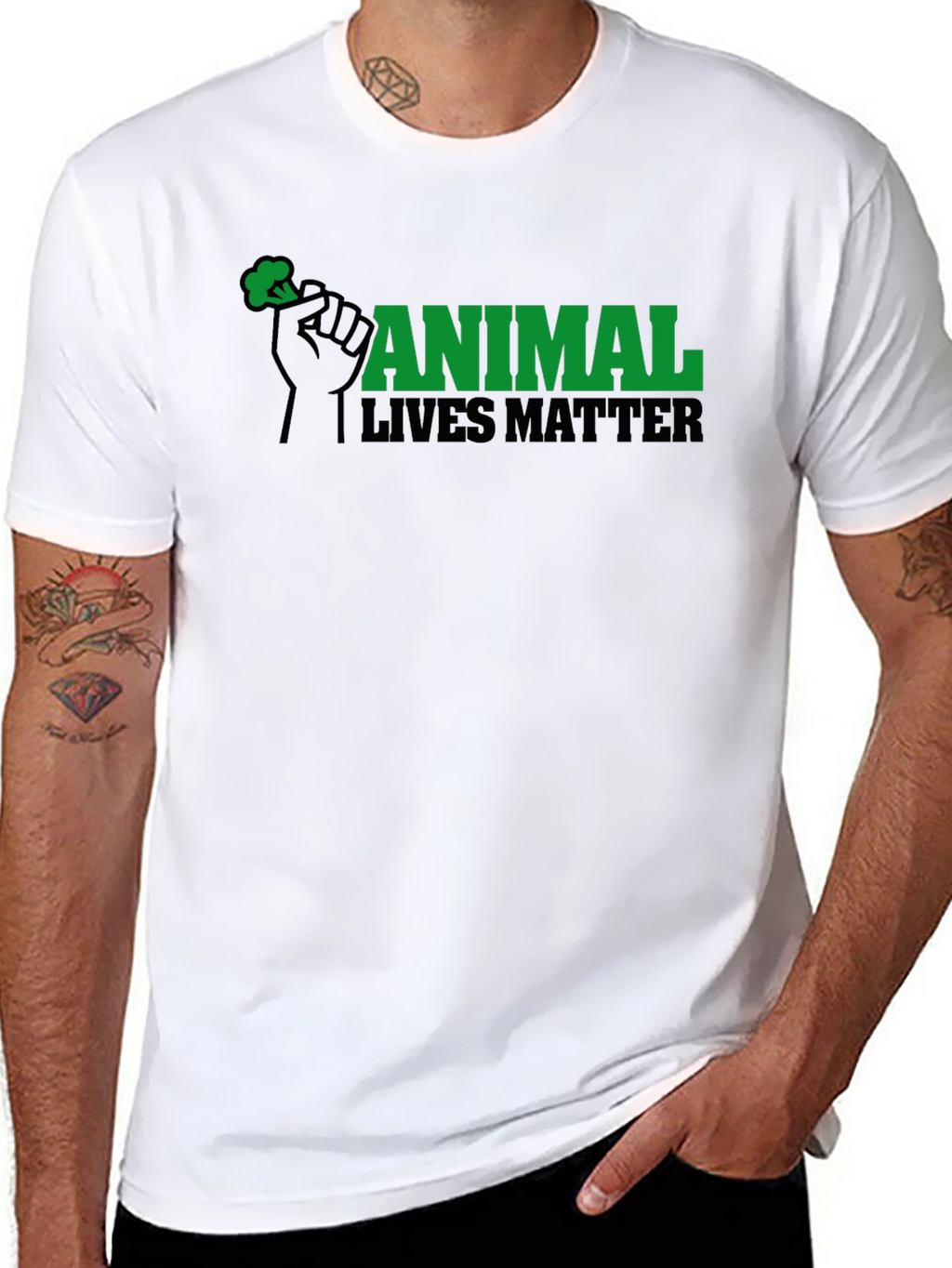 Animal Lives Matter Black T-Shirt
